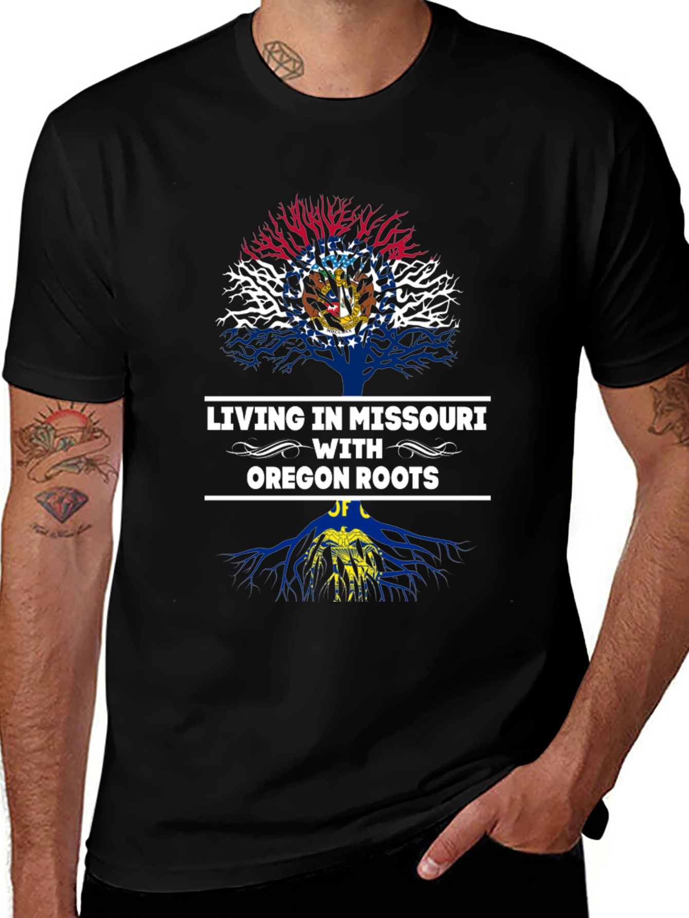 Missouri Living Oregon Roots Graphic T-Shirt