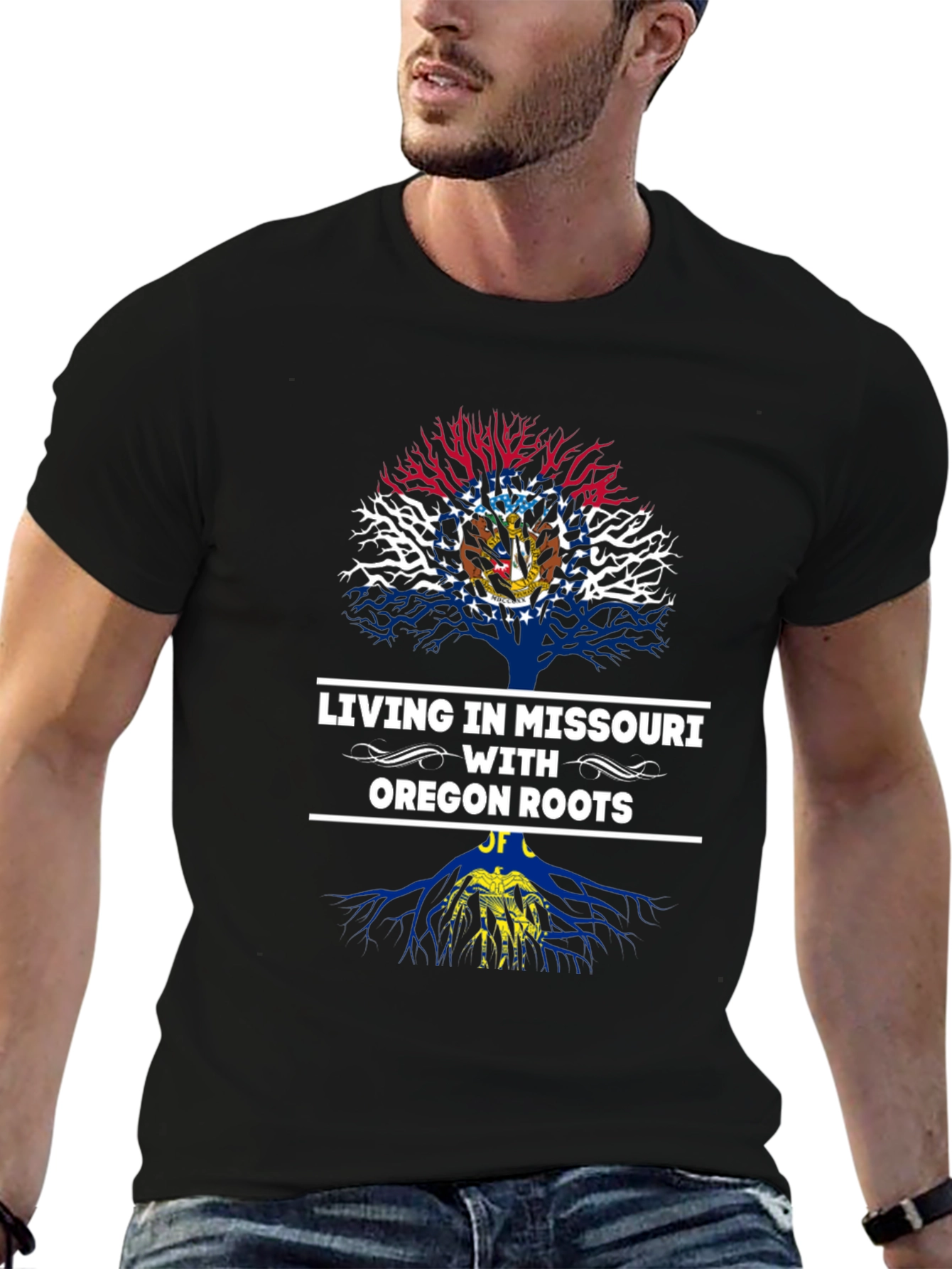 Missouri Living Oregon Roots Graphic T-Shirt