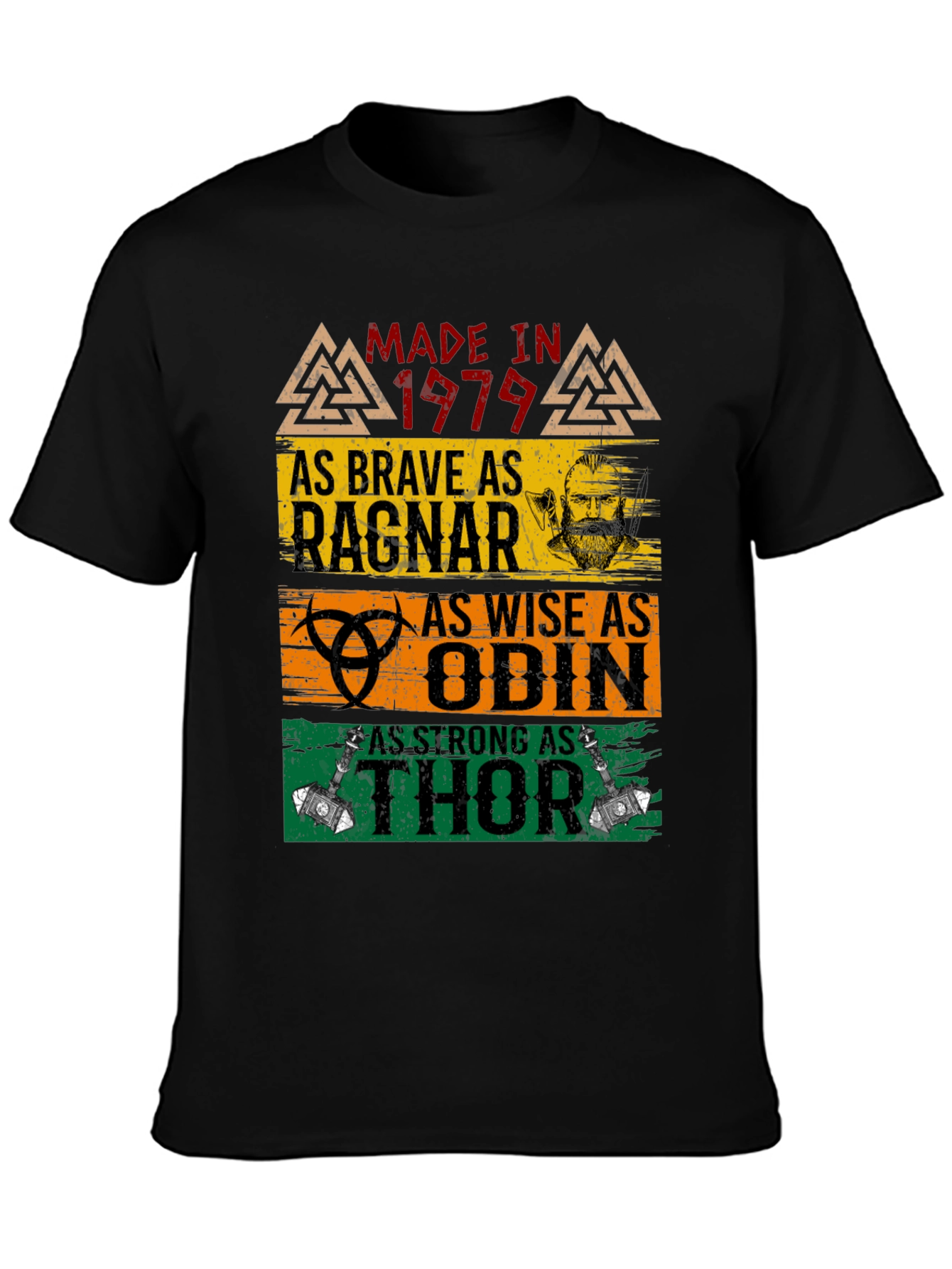 Made in 1979 Viking T-Shirt Ragnar Odin Thor