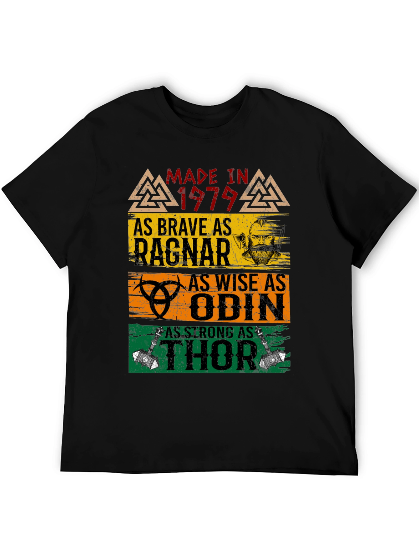 Made in 1979 Viking T-Shirt Ragnar Odin Thor
