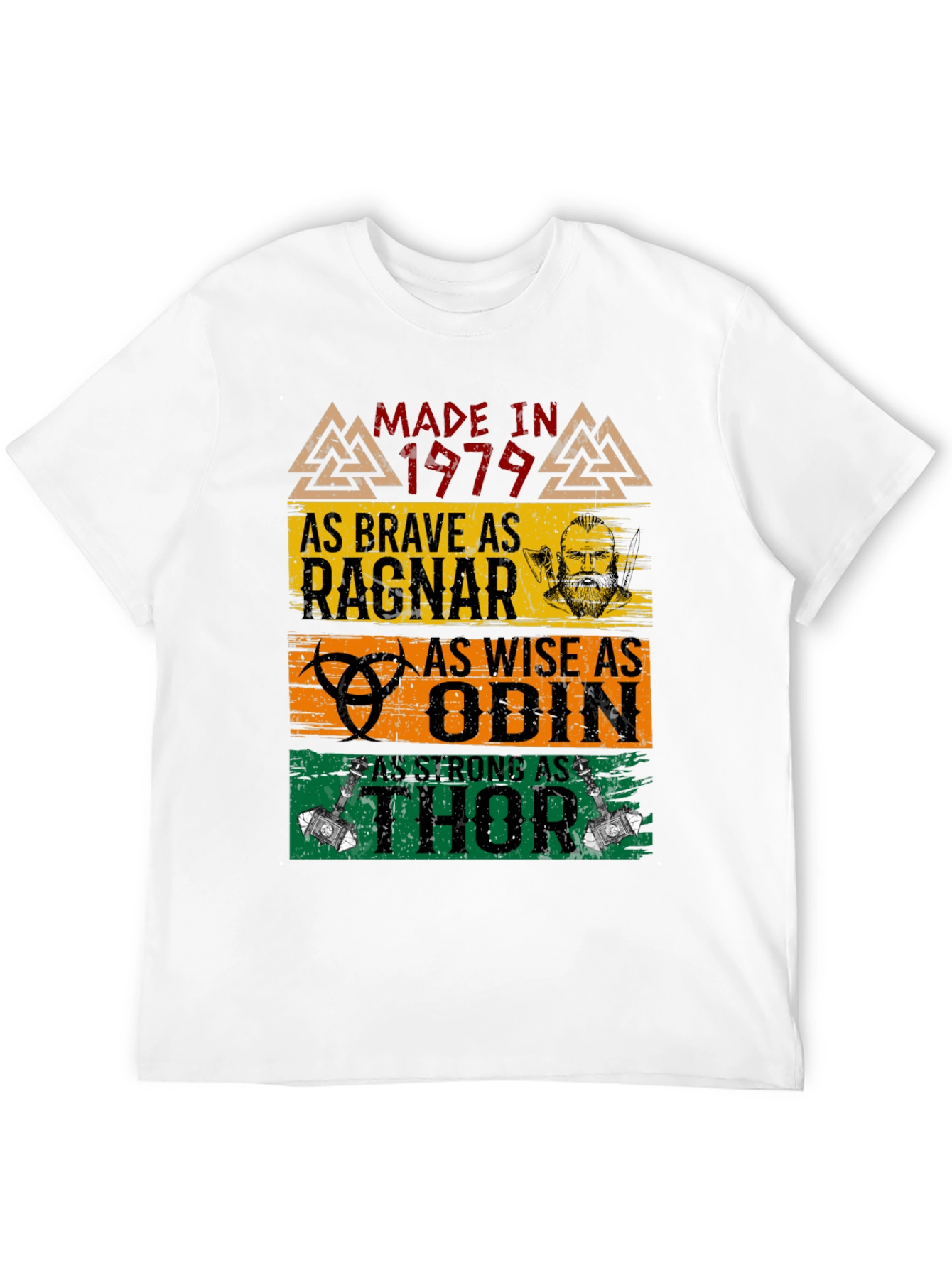 Made in 1979 Viking T-Shirt Ragnar Odin Thor