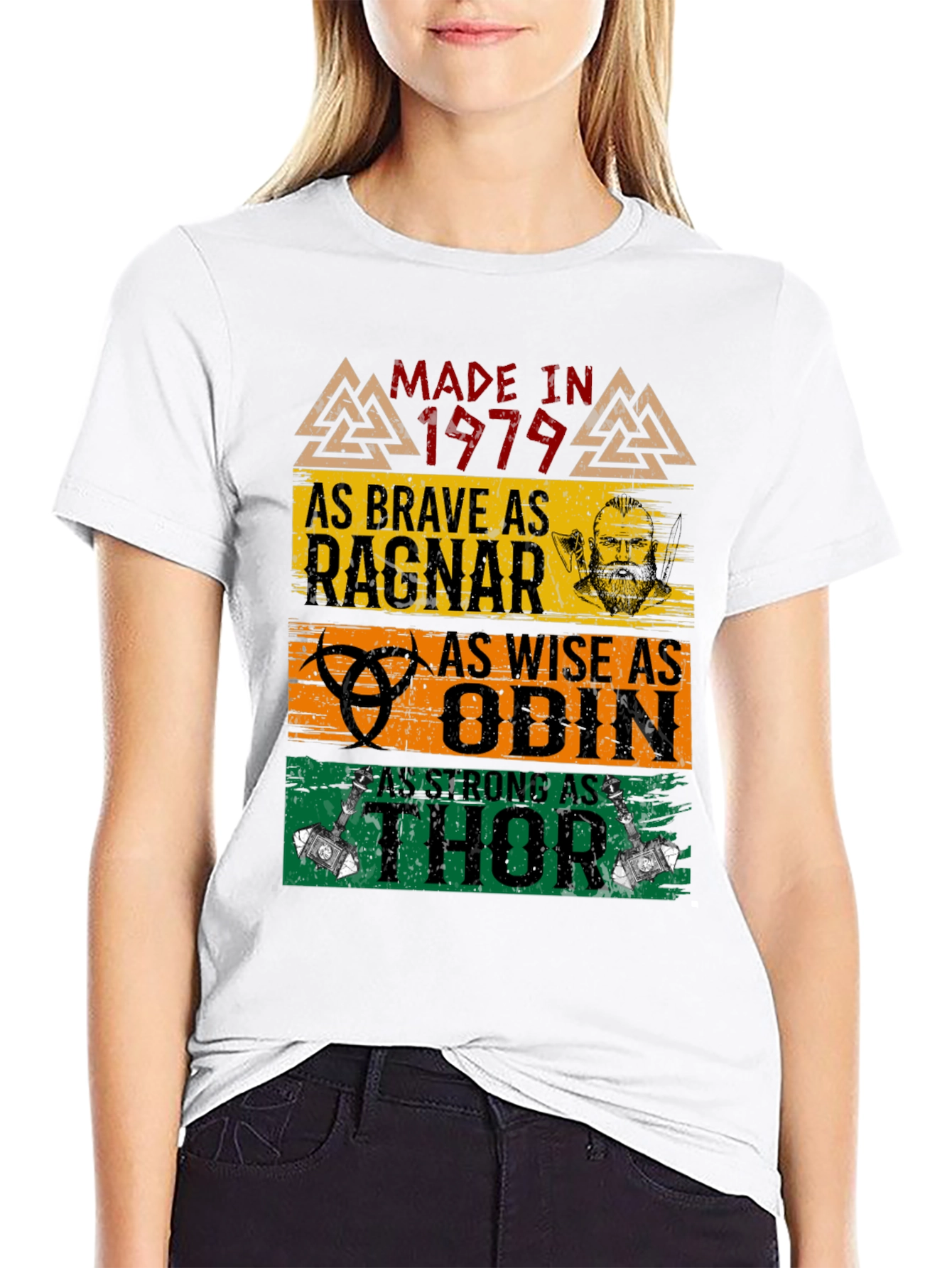 Made in 1979 Viking T-Shirt Ragnar Odin Thor