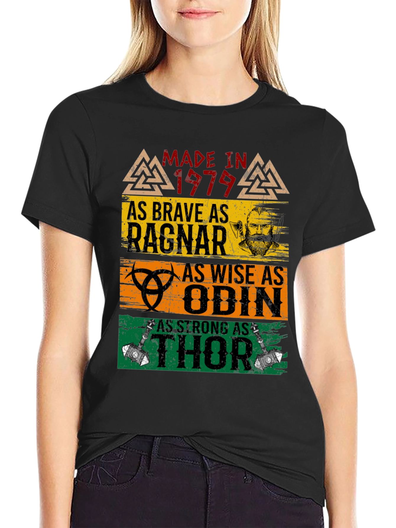 Made in 1979 Viking T-Shirt Ragnar Odin Thor
