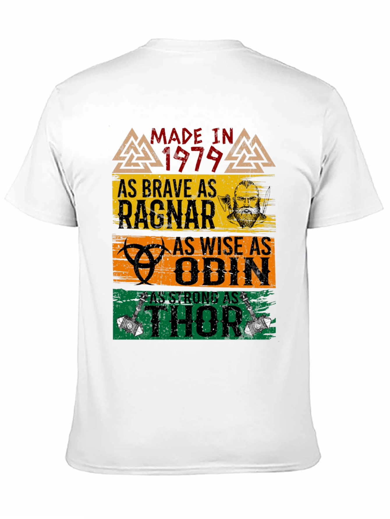 Made in 1979 Viking T-Shirt Ragnar Odin Thor