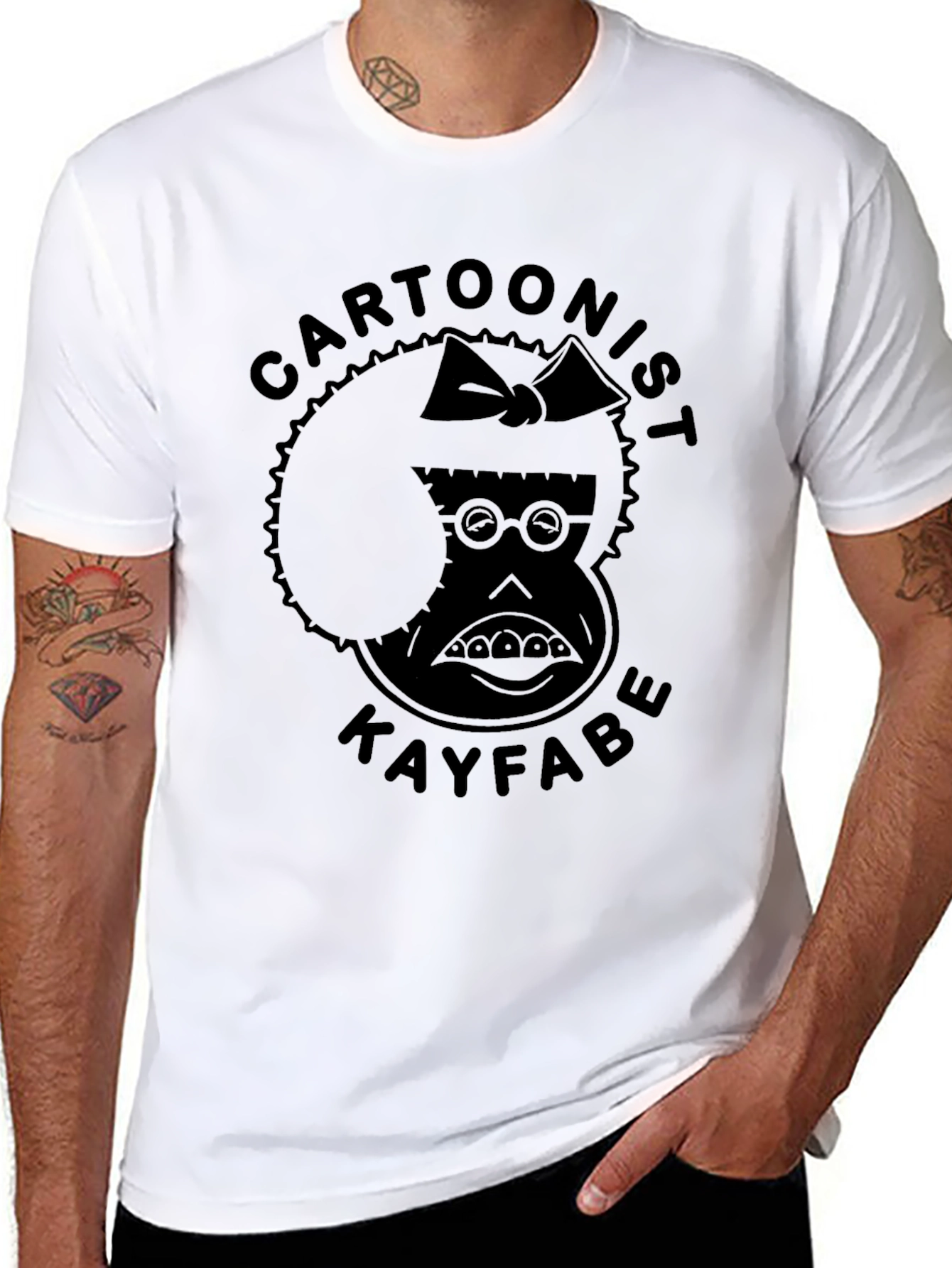 Cartoonist Kayfabe Black T-Shirt