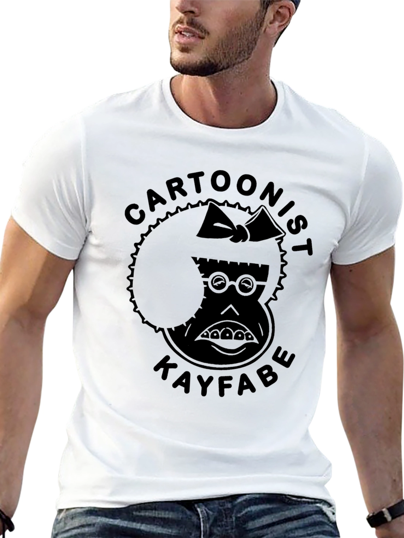 Cartoonist Kayfabe Black T-Shirt