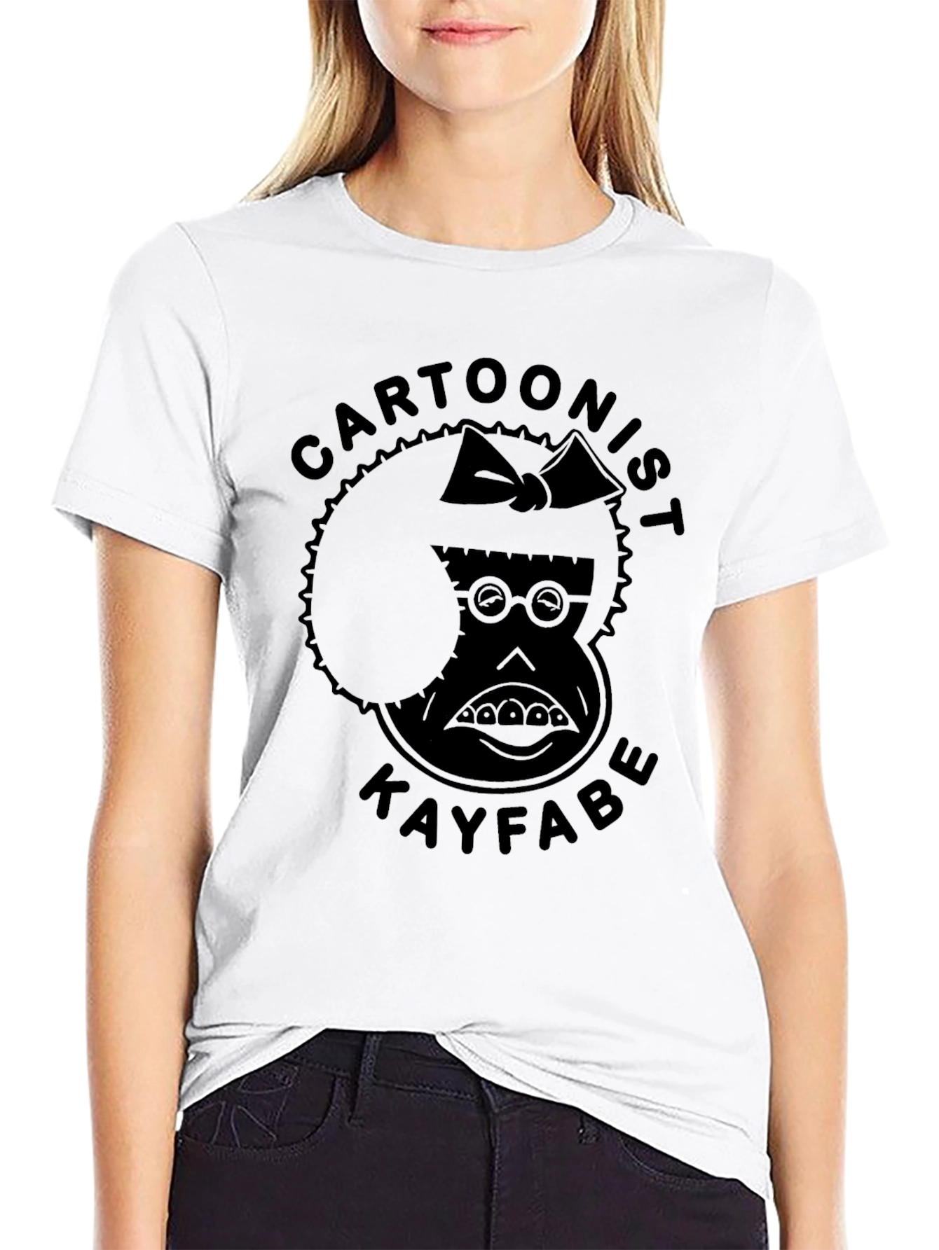 Cartoonist Kayfabe Black T-Shirt