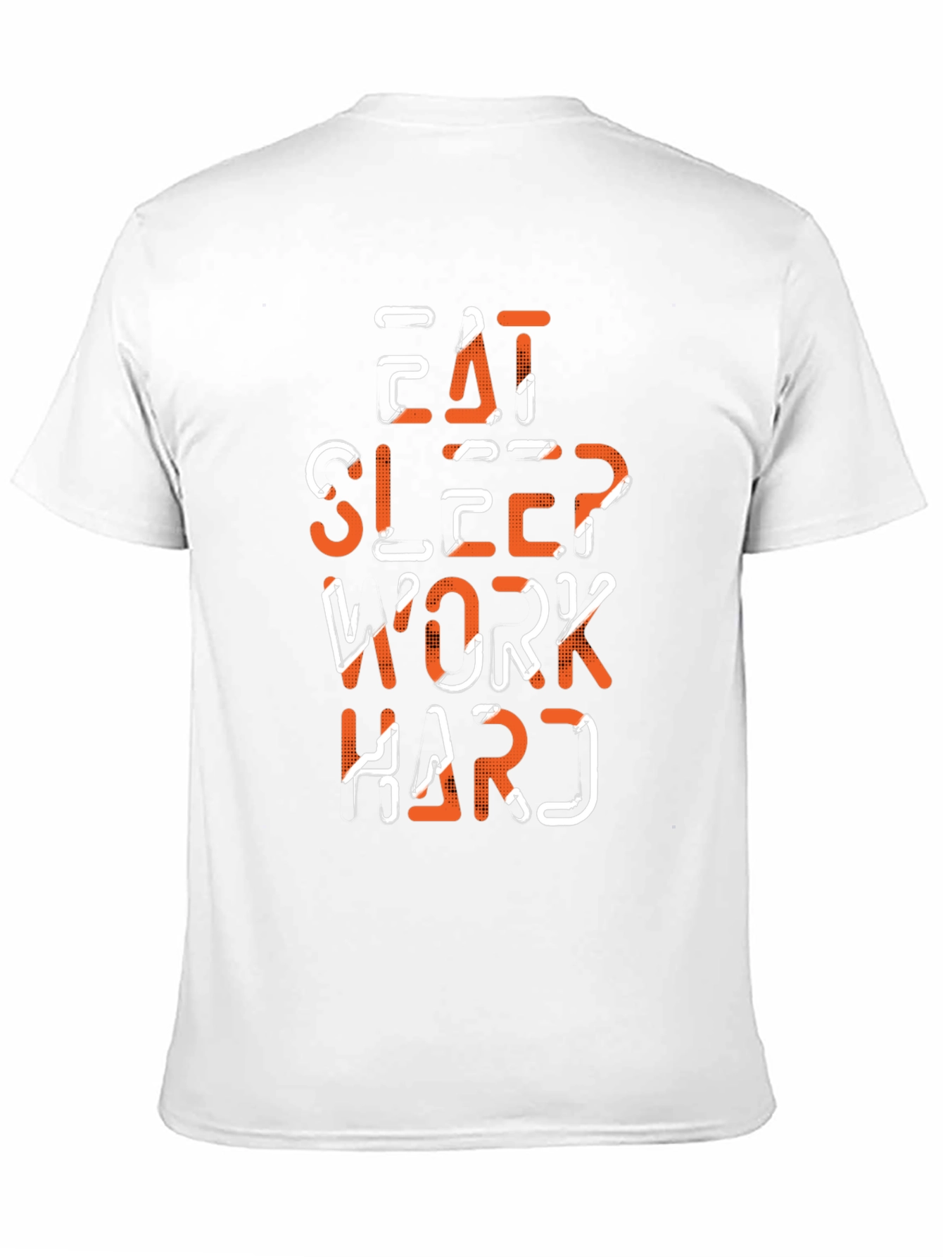Eat Sleep Work Hard Graphic Tee