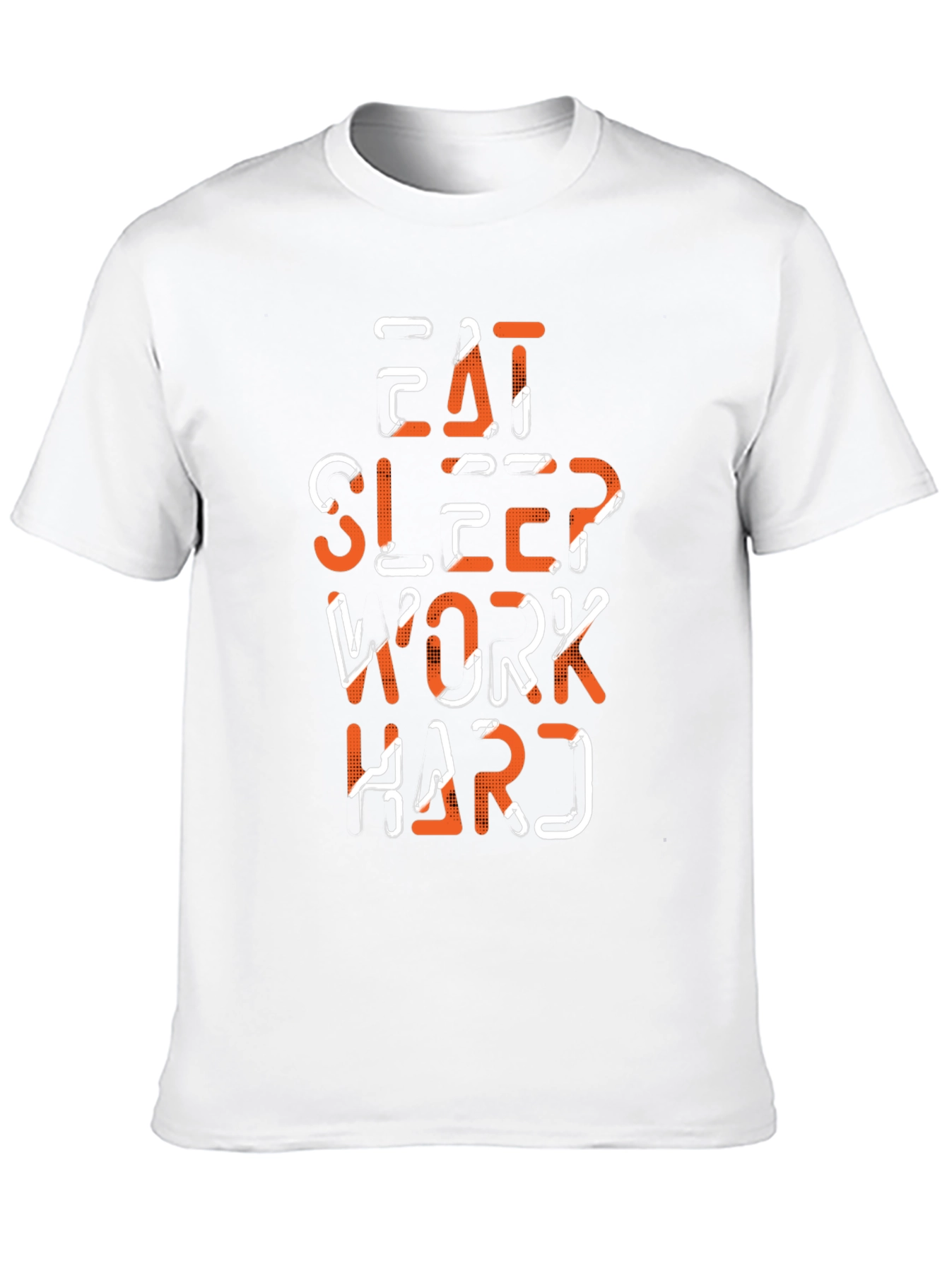 Eat Sleep Work Hard Graphic Tee