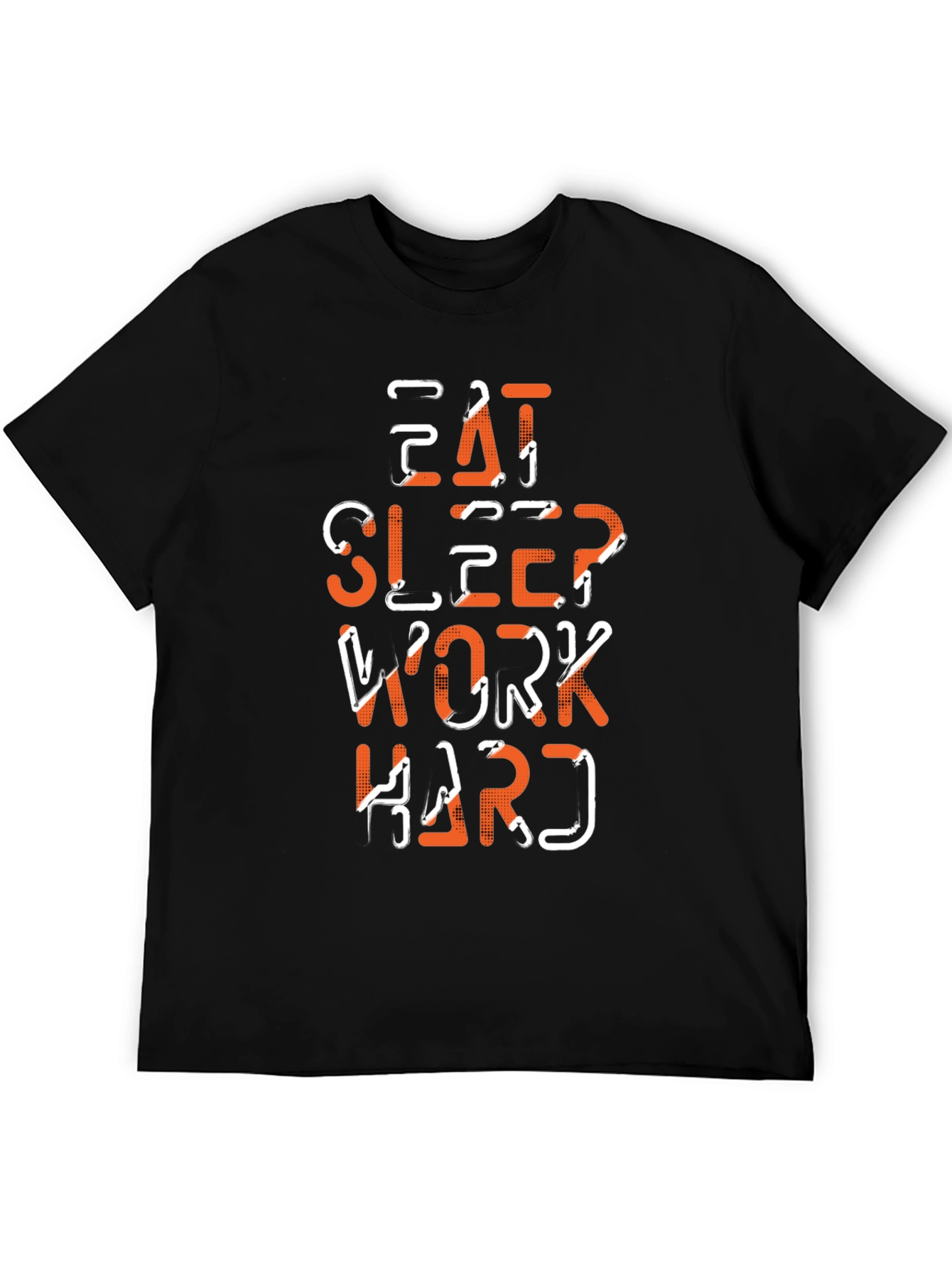 Eat Sleep Work Hard Graphic Tee