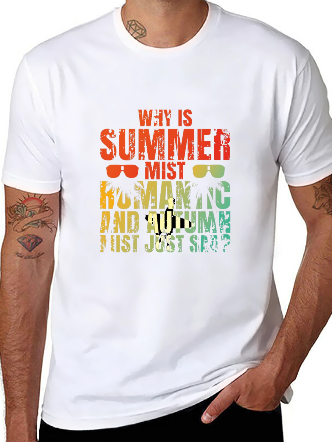 Summer Mist Romantic Graphic Tee