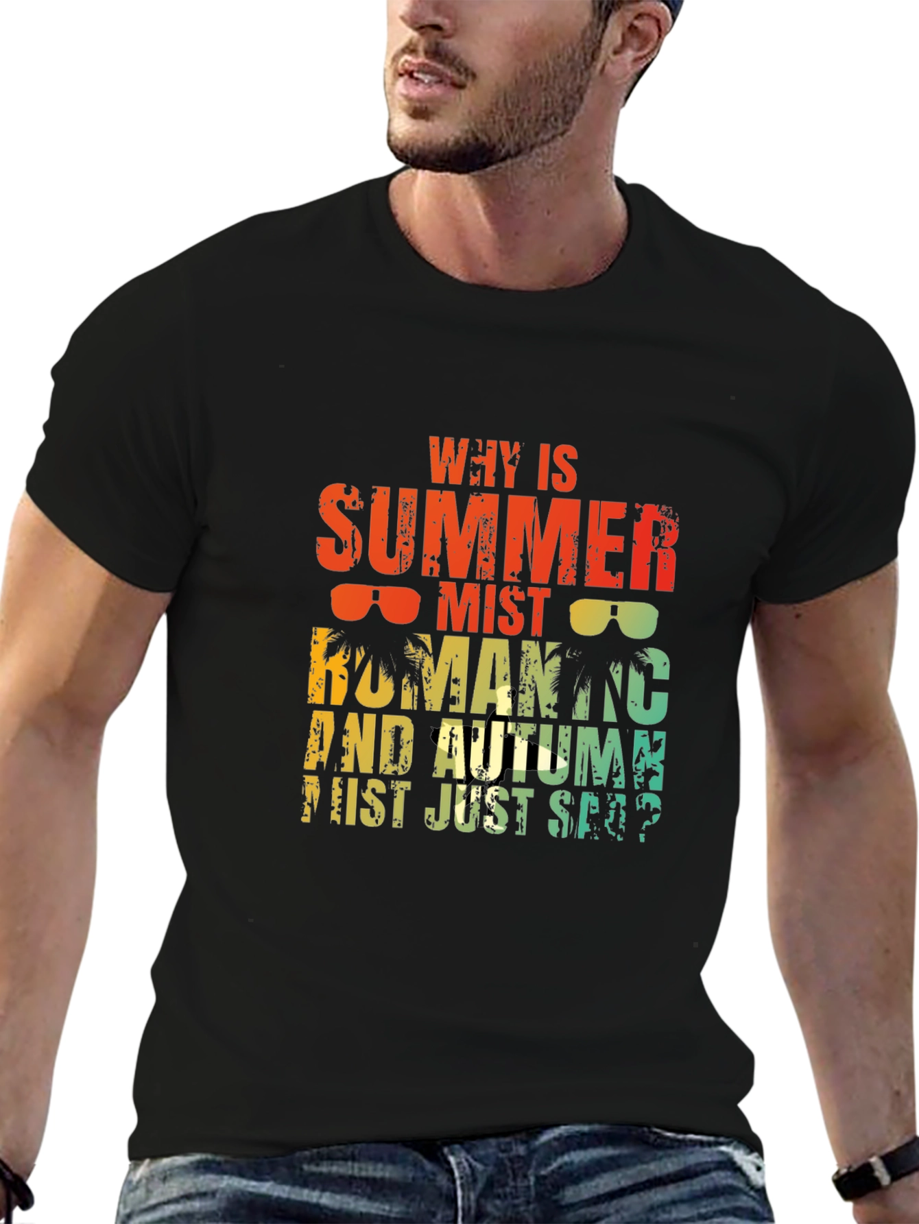 Summer Mist Romantic Graphic Tee