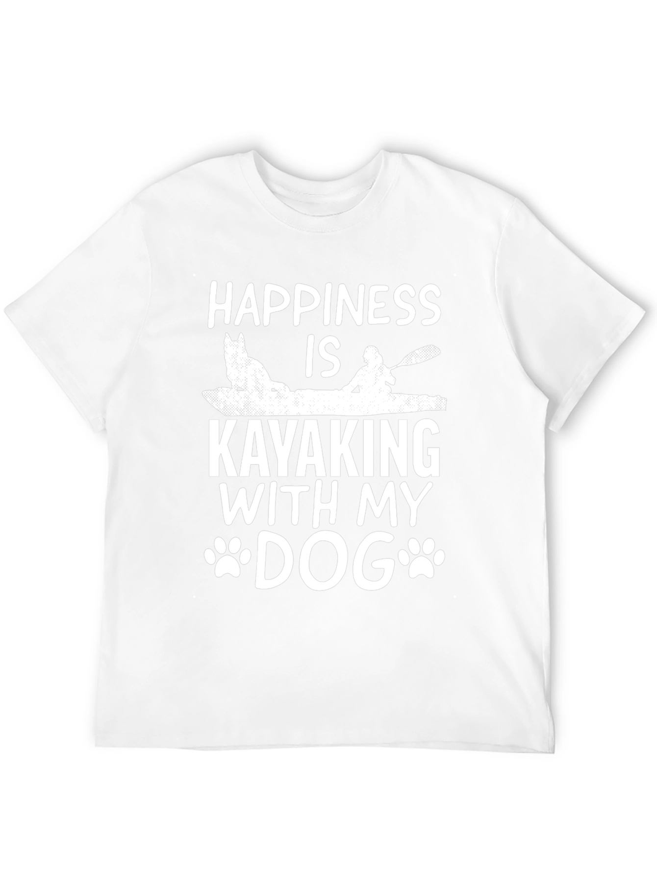 Happiness is Kayaking with my Dog T-Shirt
