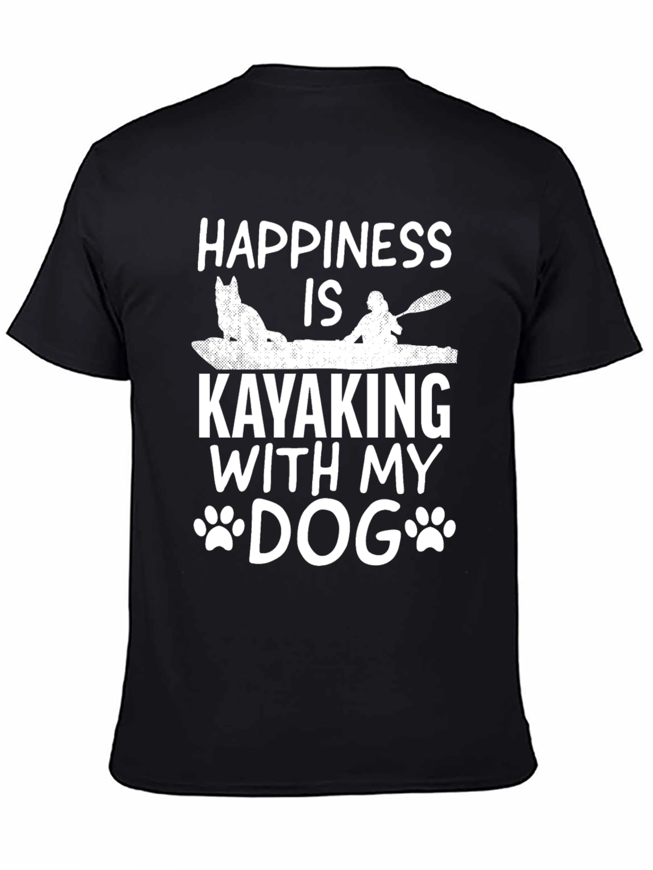 Happiness is Kayaking with my Dog T-Shirt