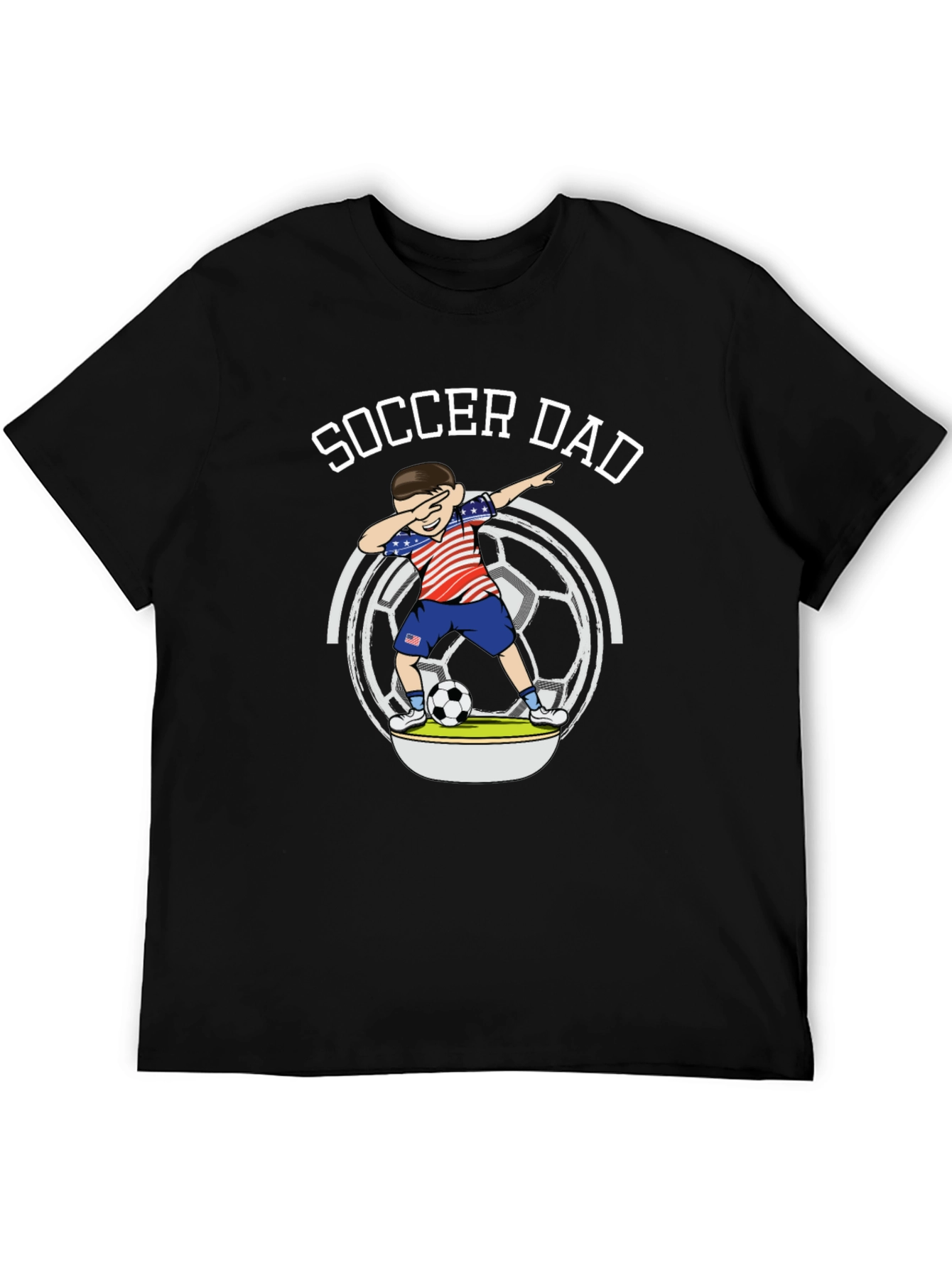 Soccer Dad T-Shirt - USA Dab Graphic Tee