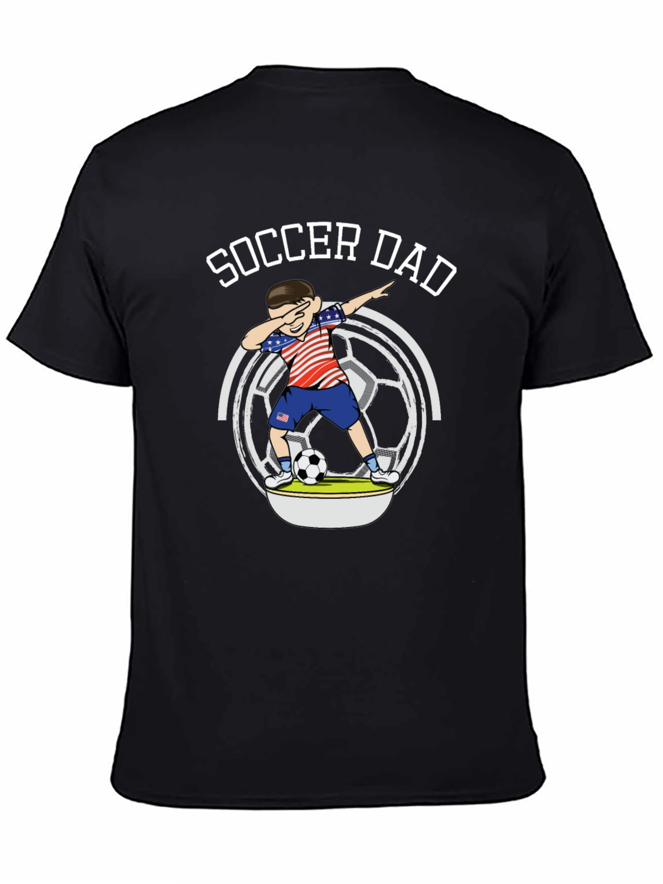 Soccer Dad T-Shirt - USA Dab Graphic Tee