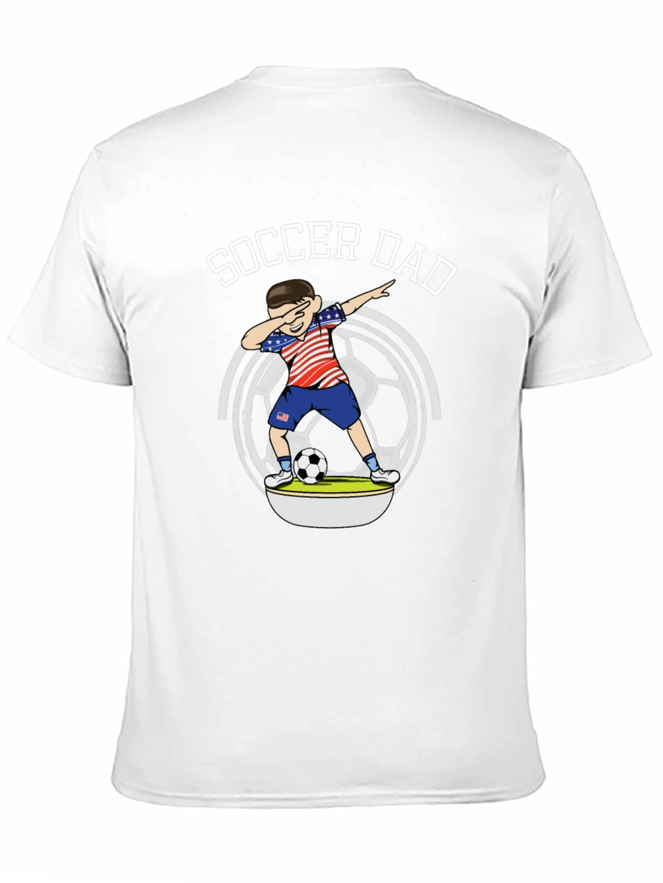 Soccer Dad T-Shirt - USA Dab Graphic Tee