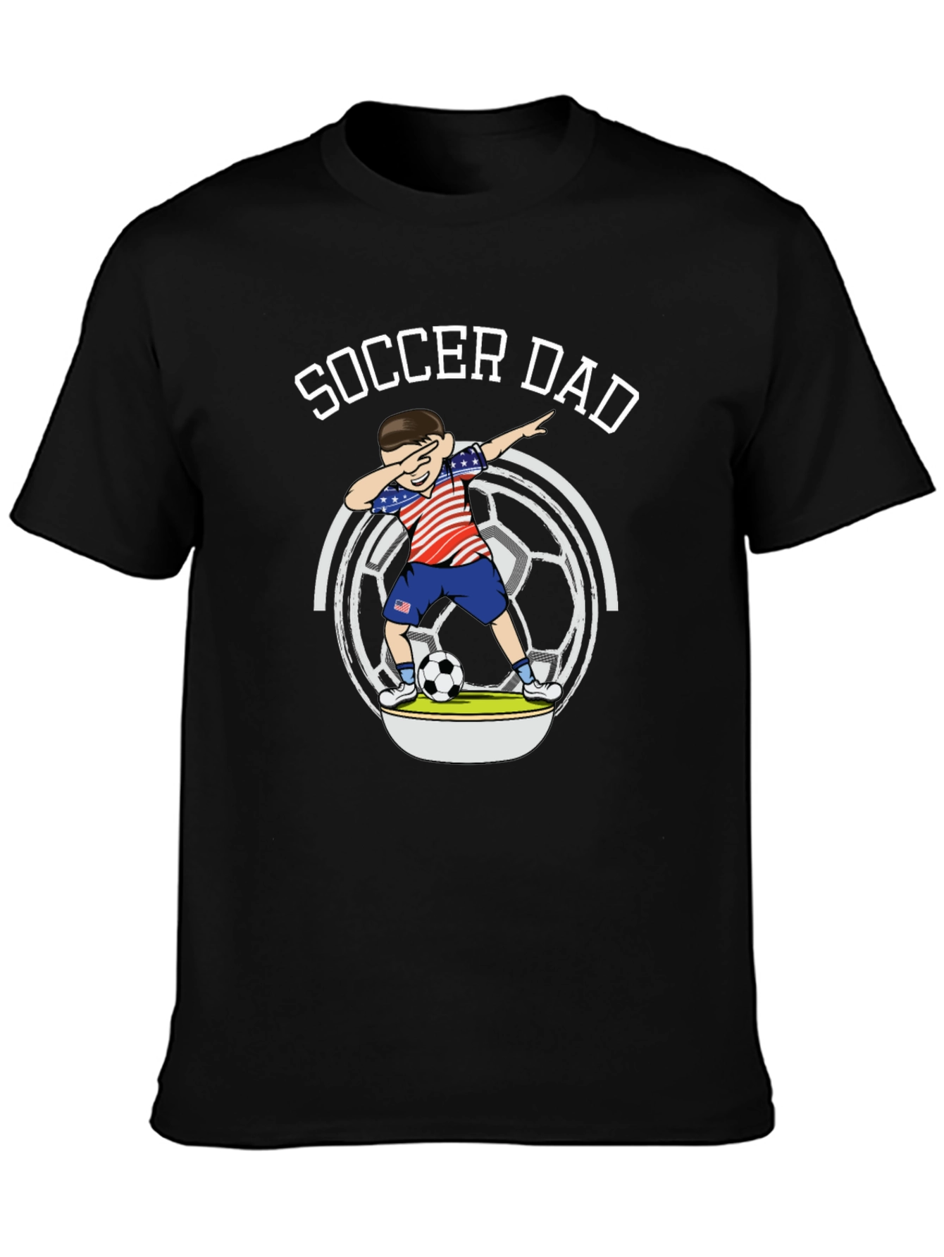 Soccer Dad T-Shirt - USA Dab Graphic Tee