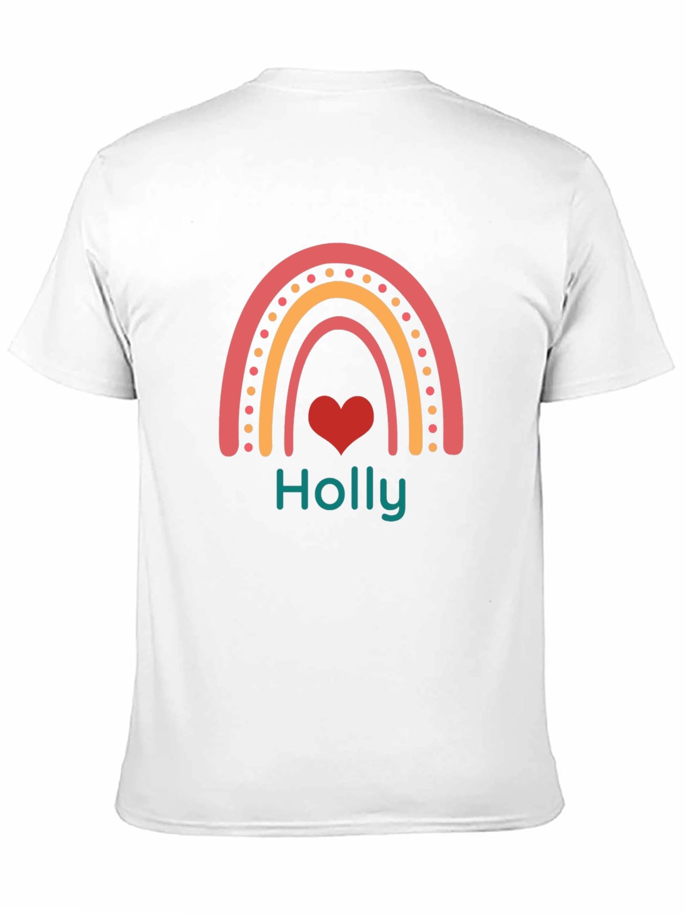 Holly Rainbow Heart T-Shirt
