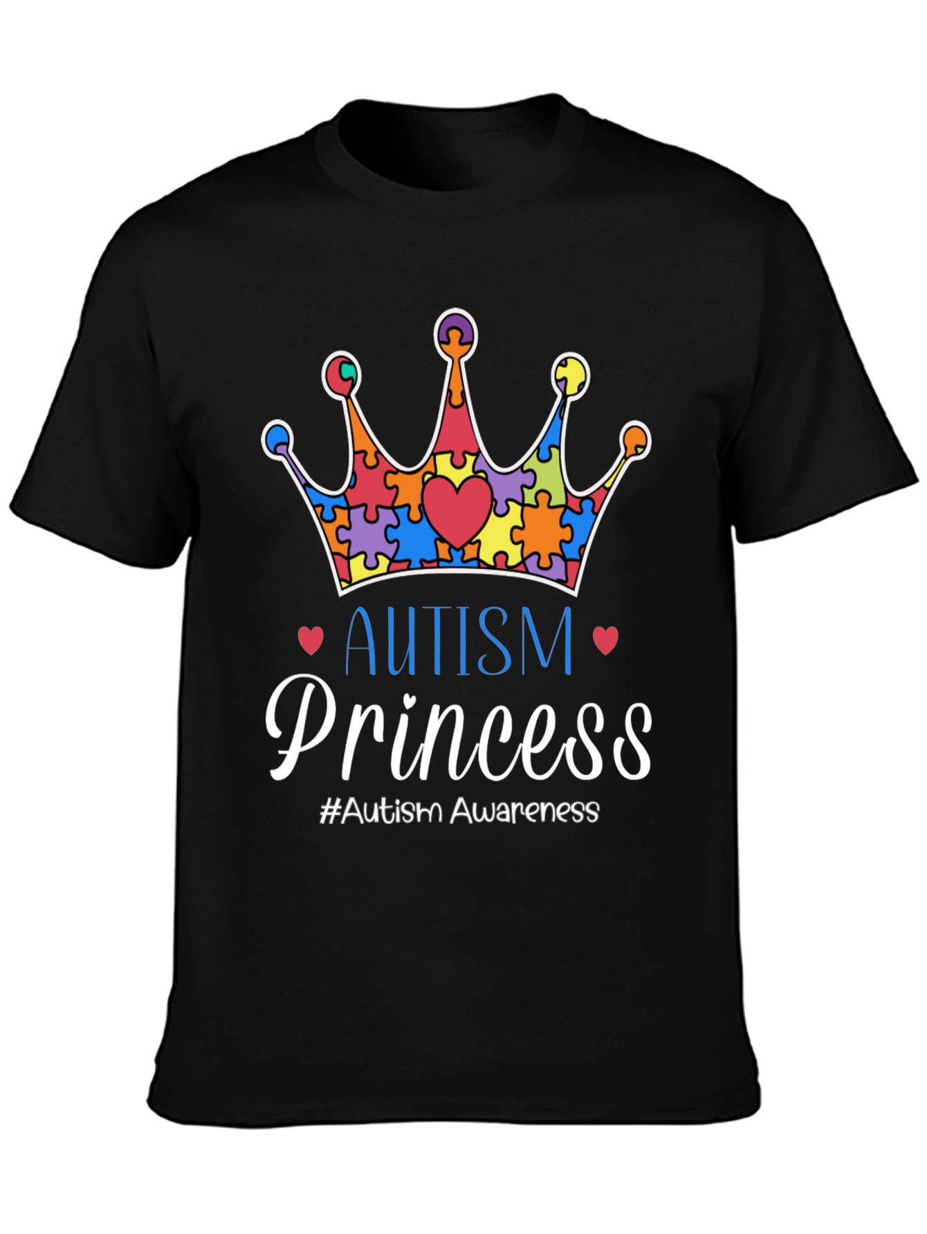 Autism Awareness Princess T-Shirt
