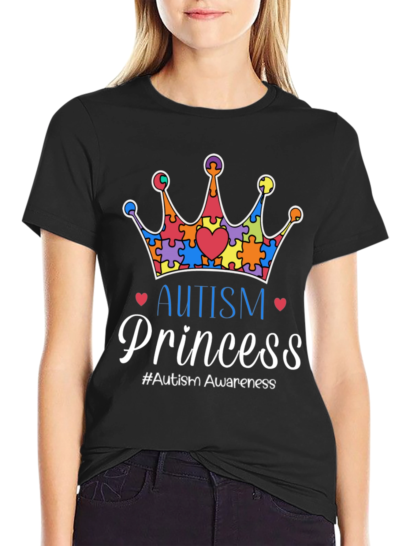 Autism Awareness Princess T-Shirt