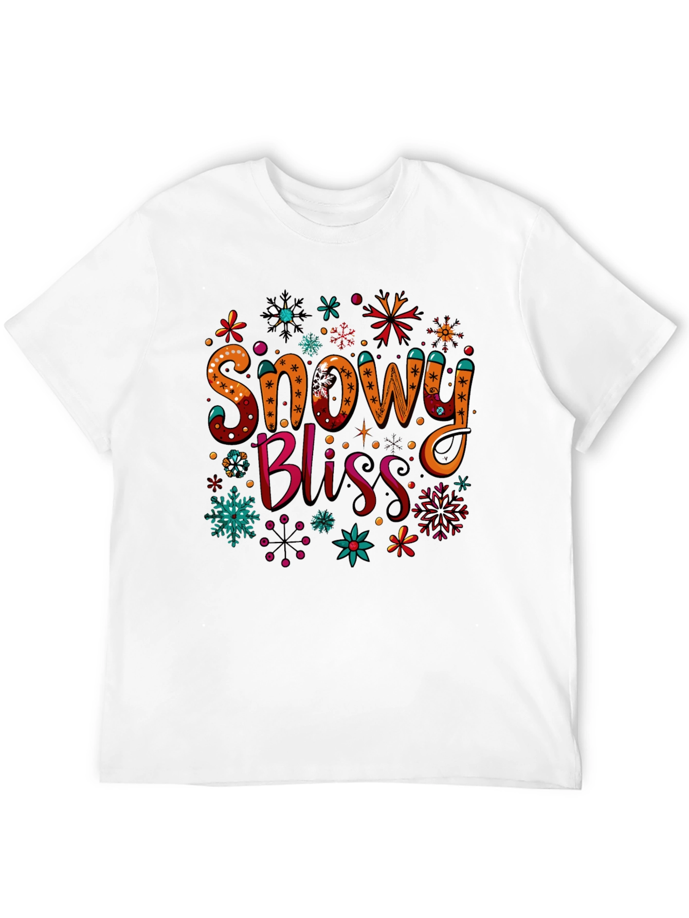 Snowy Bliss Holiday Graphic Tee