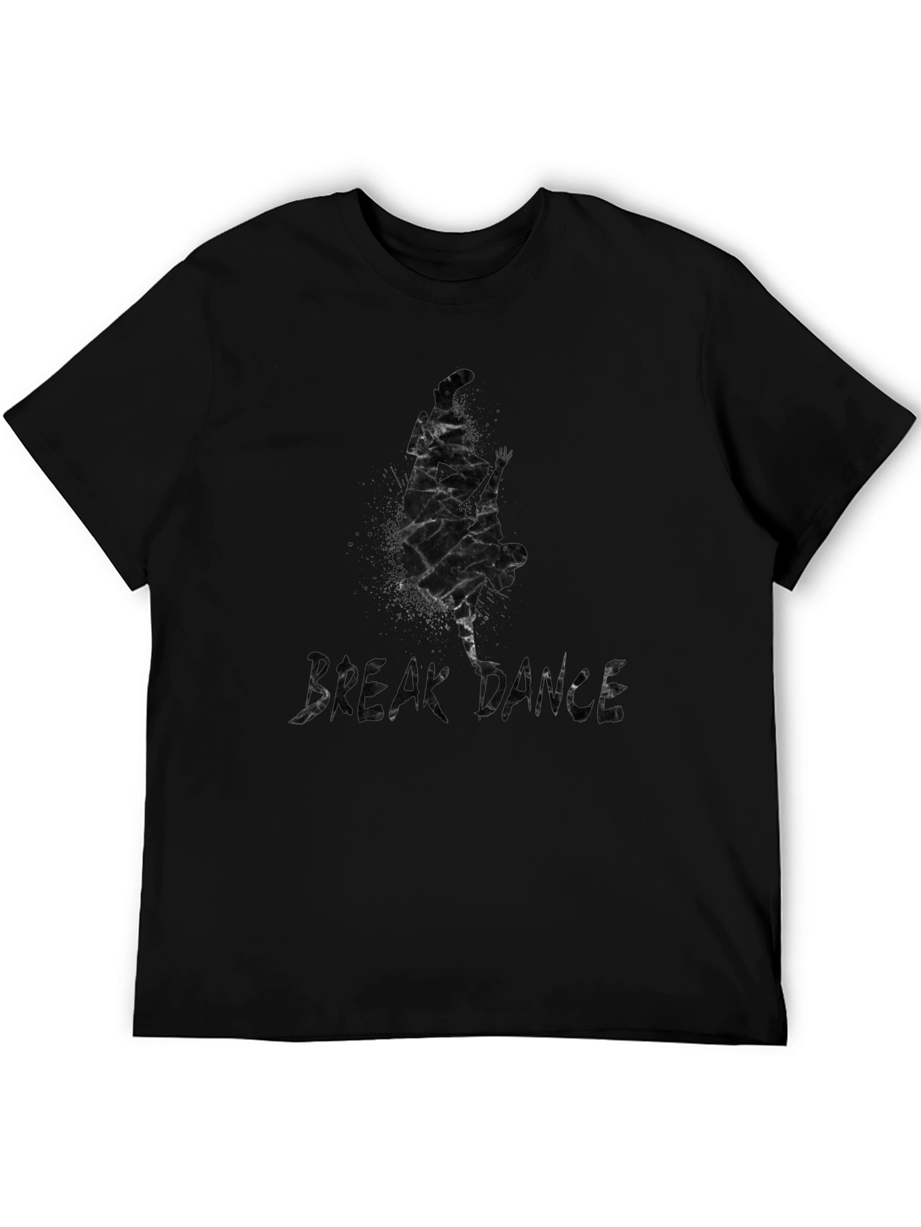 Break Dance Graphic Tee - Stylish Black T-Shirt