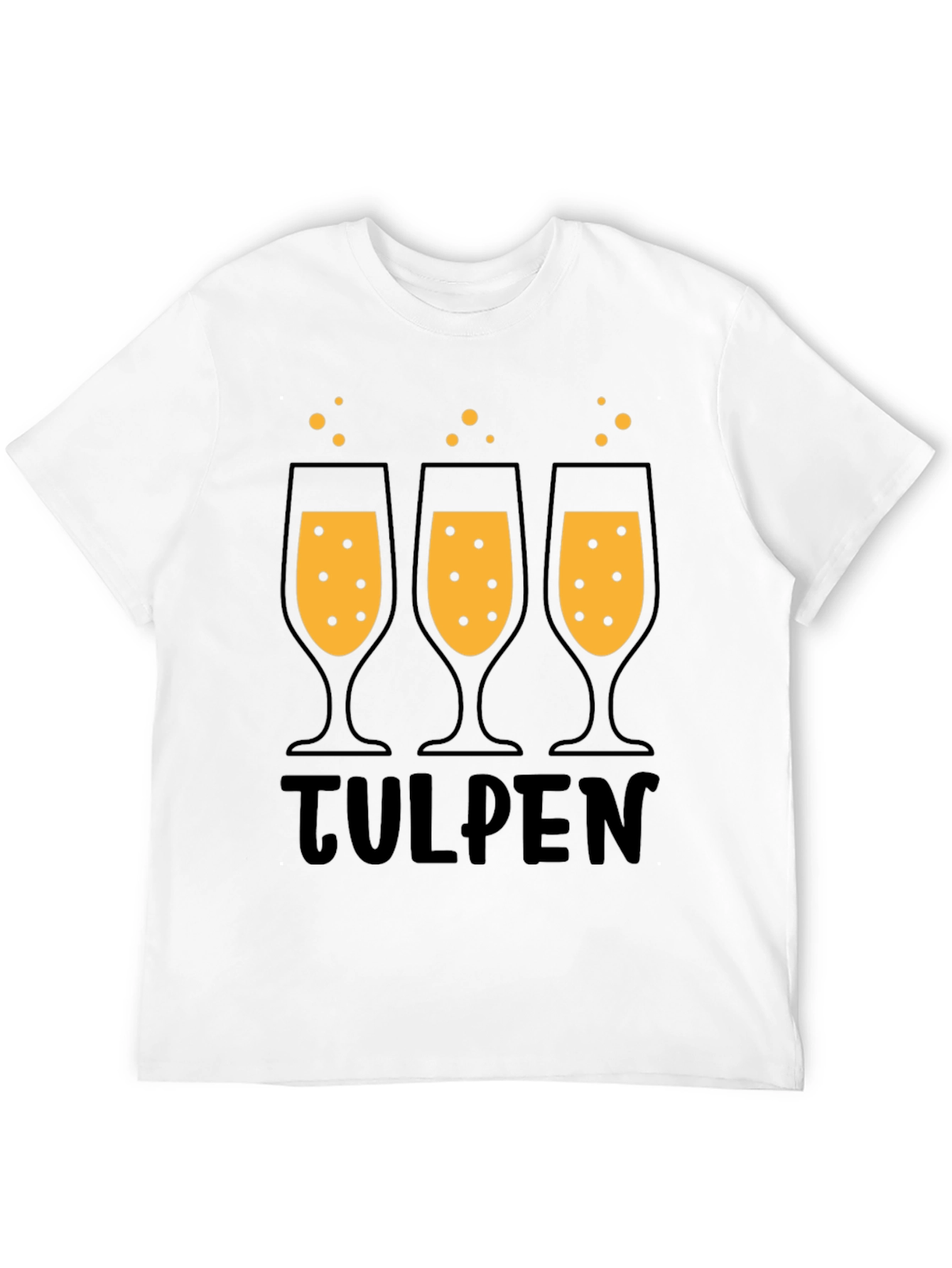 Tulpen Beer Glass T-Shirt - Party Ready
