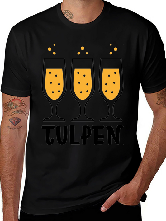 Tulpen Beer Glass T-Shirt - Party Ready