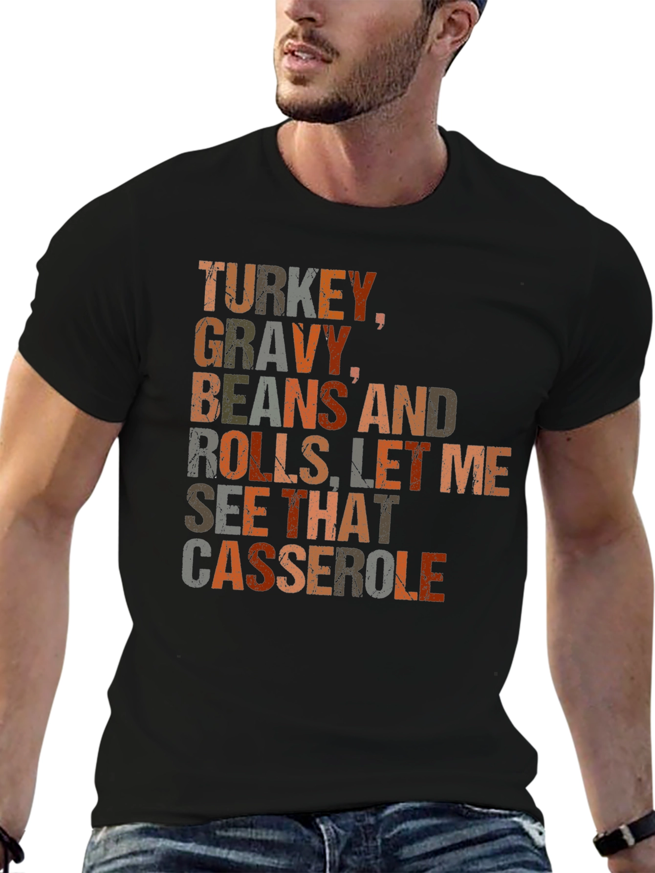 Thanksgiving Dinner T-Shirt - Turkey Gravy and Casserole