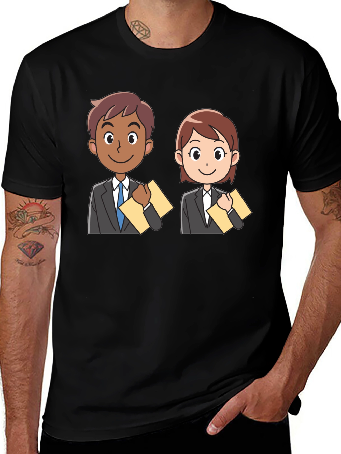 Cartoon Professionals Graphic Tee
