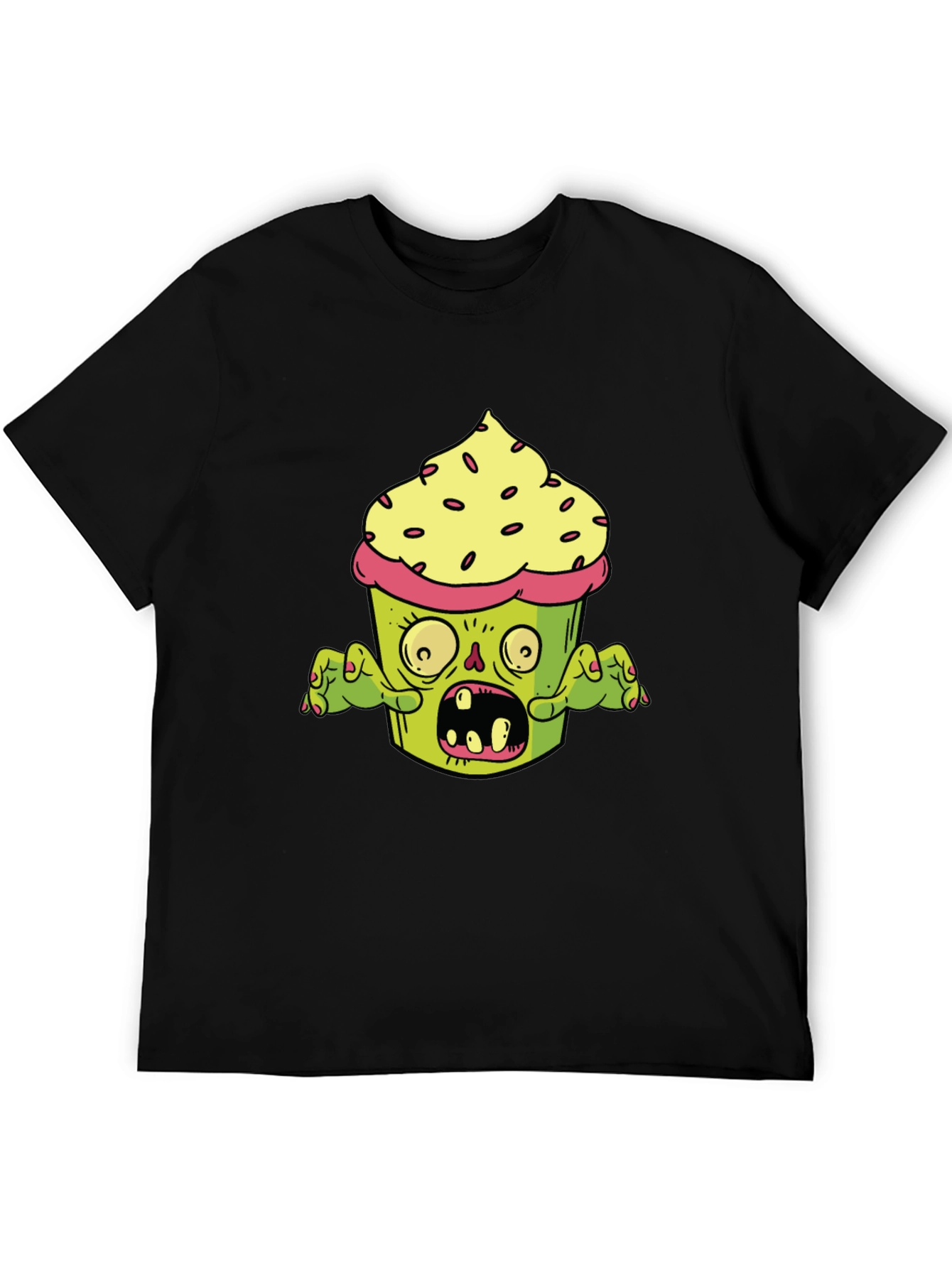 Zombie Cupcake T-Shirt - Graphic Novelty Tee