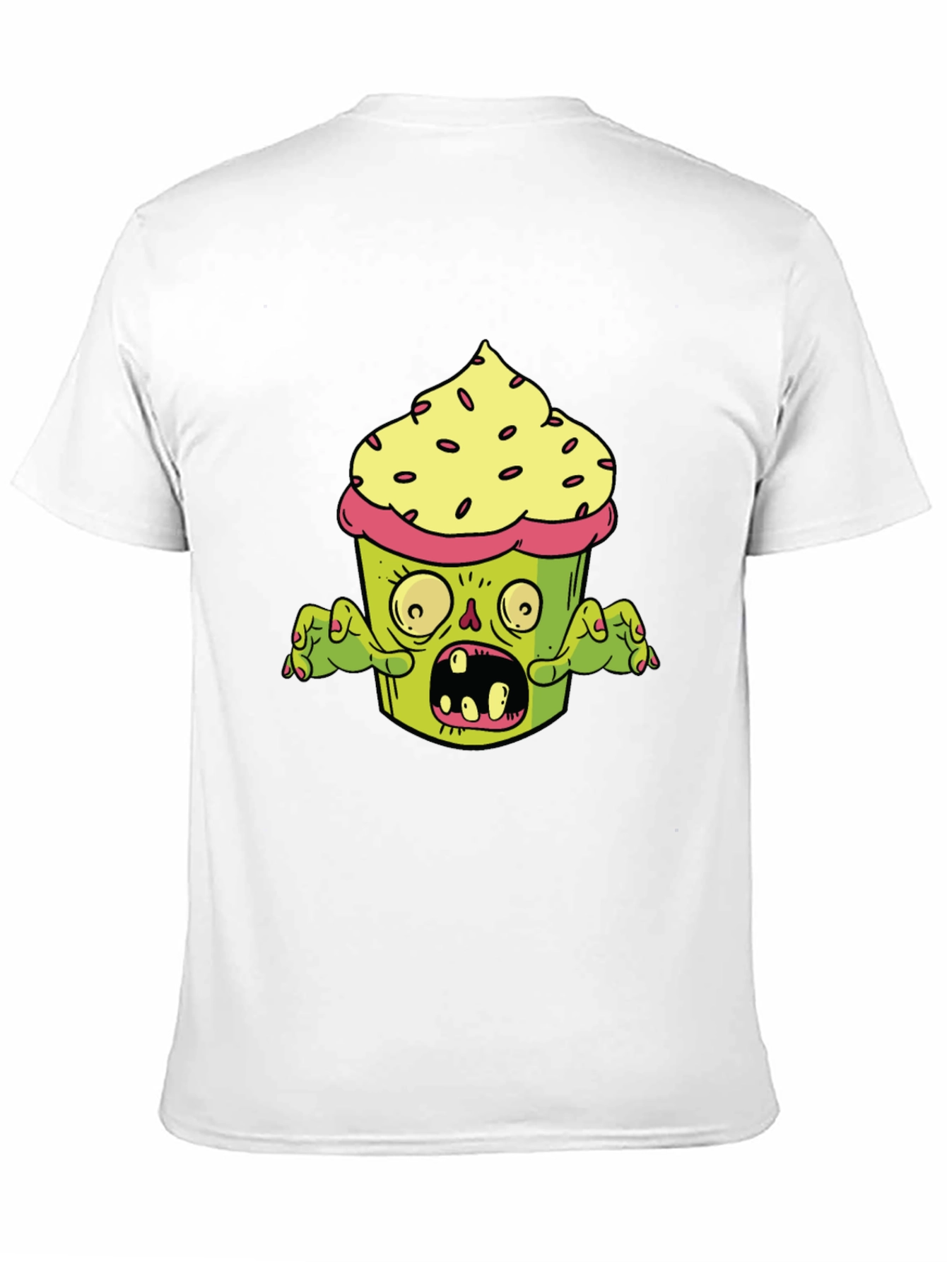 Zombie Cupcake T-Shirt - Graphic Novelty Tee