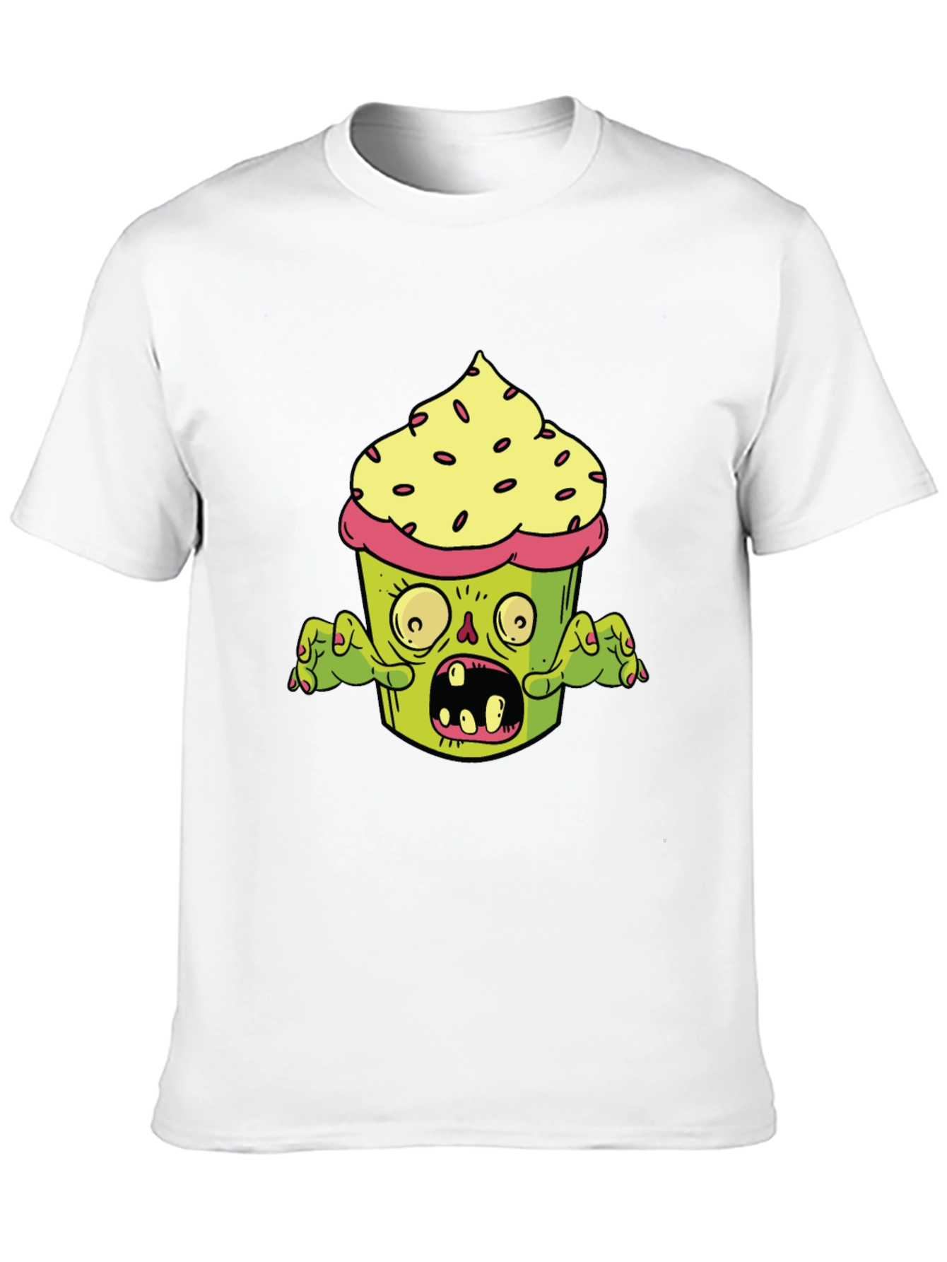 Zombie Cupcake T-Shirt - Graphic Novelty Tee