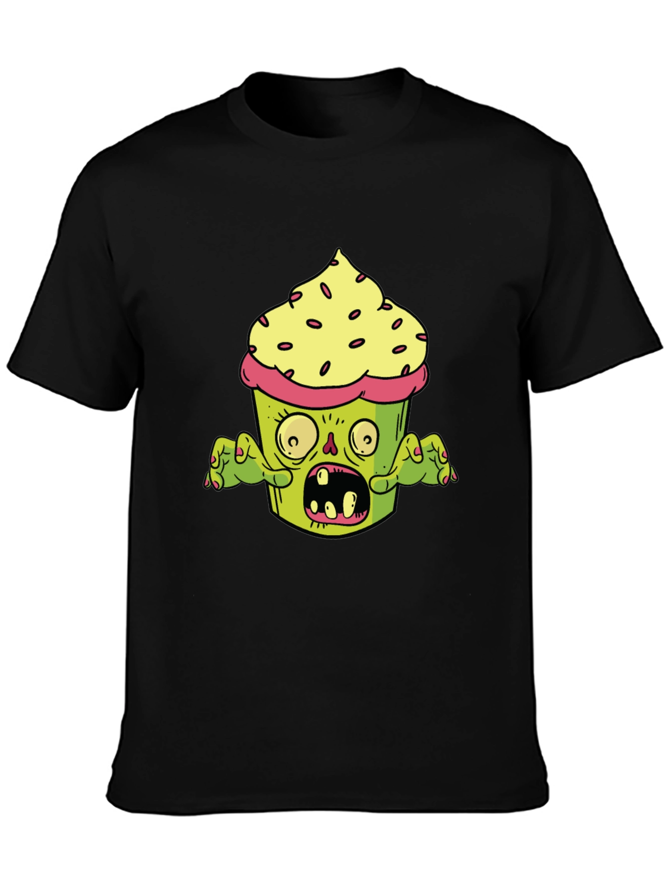Zombie Cupcake T-Shirt - Graphic Novelty Tee