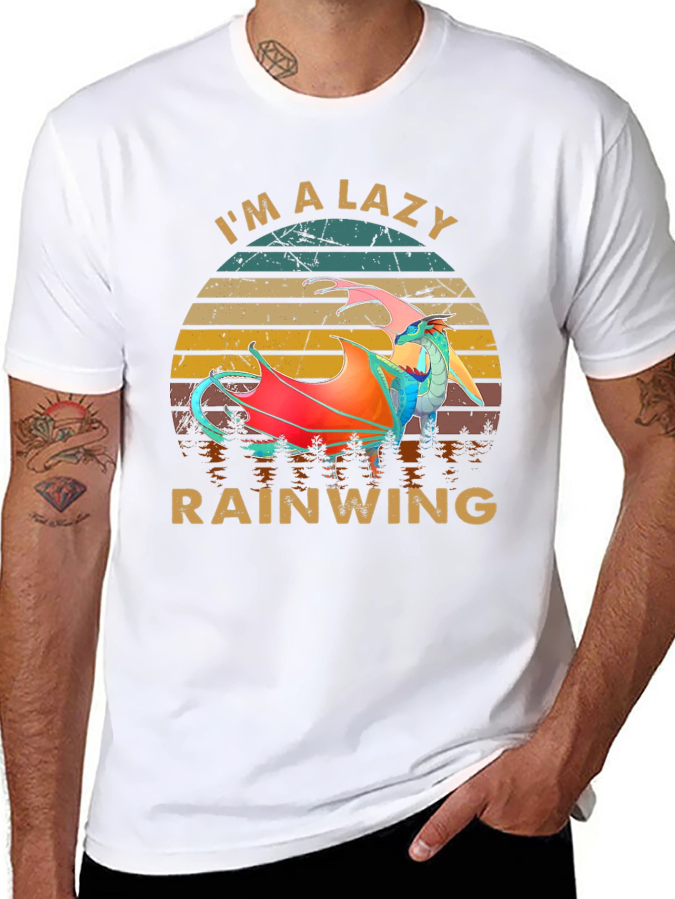 Lazy Rainwing Graphic T-Shirt