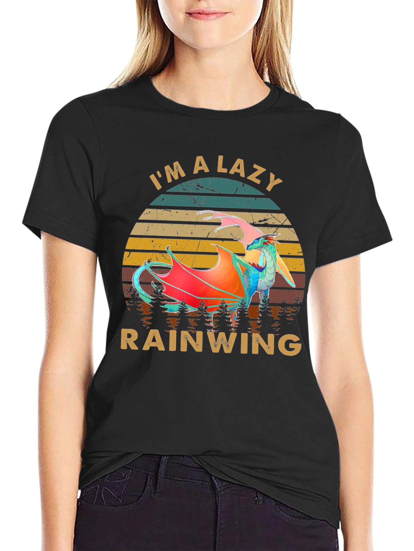 Lazy Rainwing Graphic T-Shirt