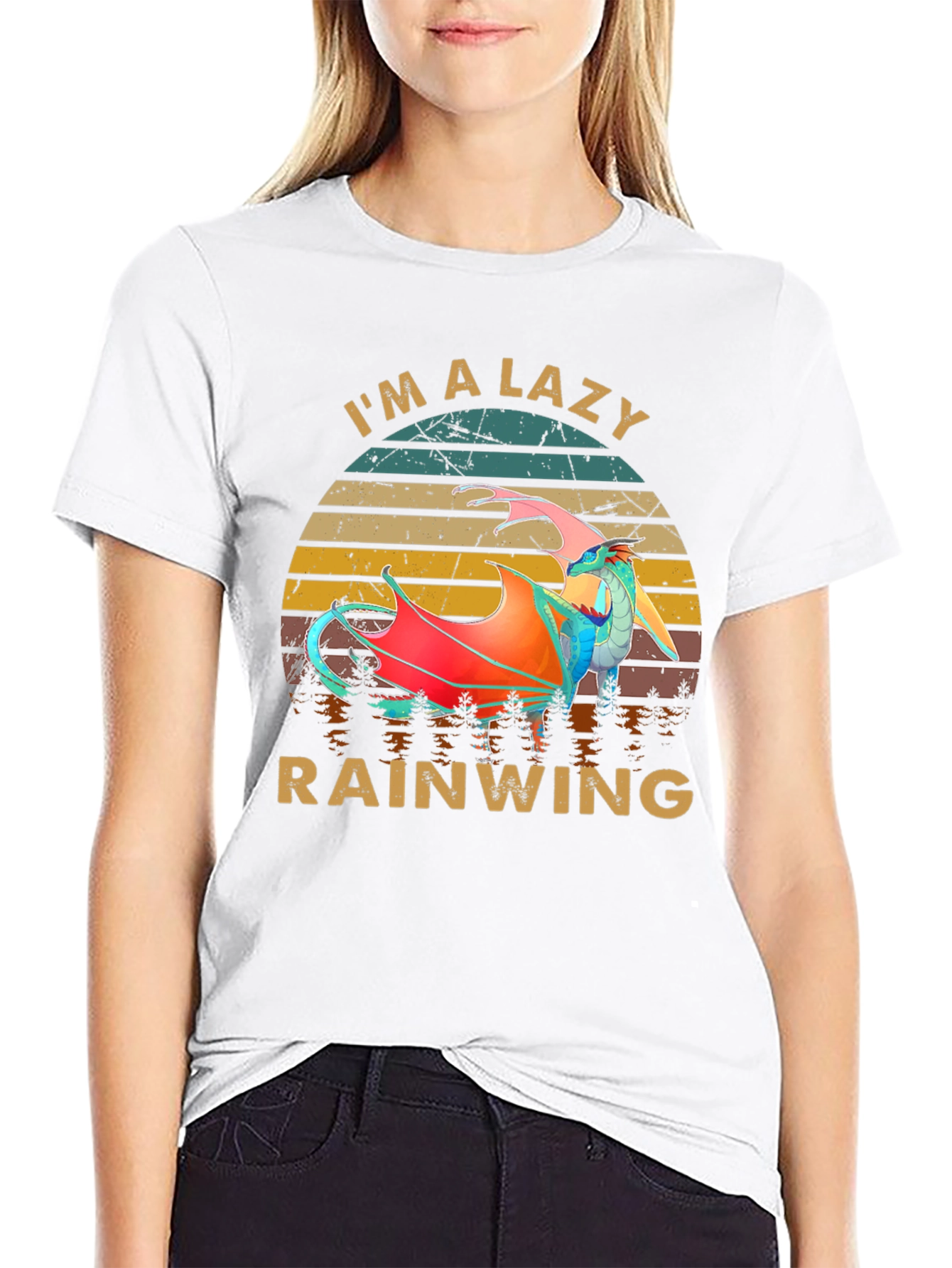 Lazy Rainwing Graphic T-Shirt