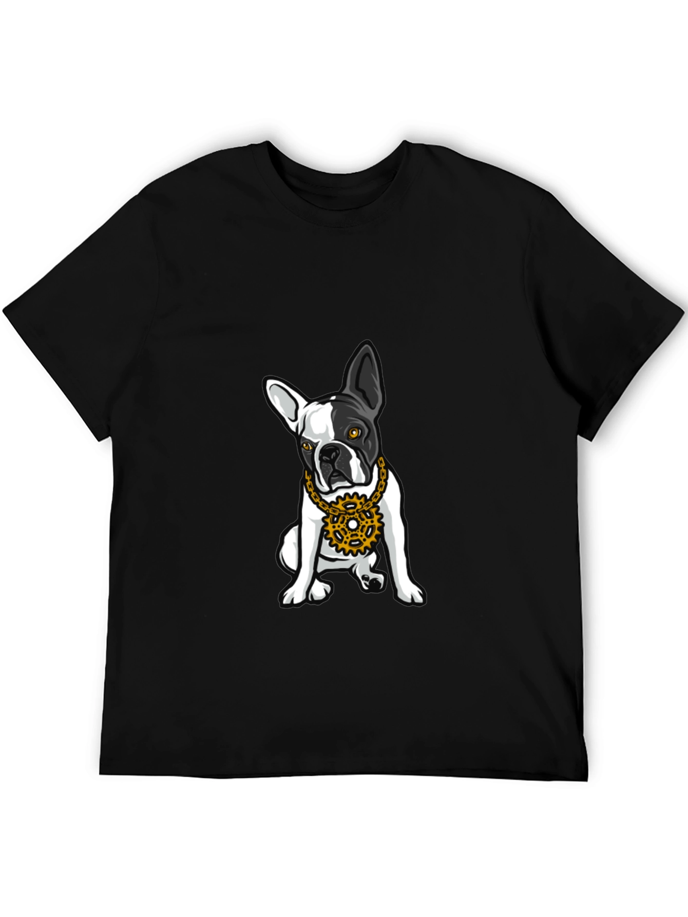 Cool Bulldog Graphic T-Shirt