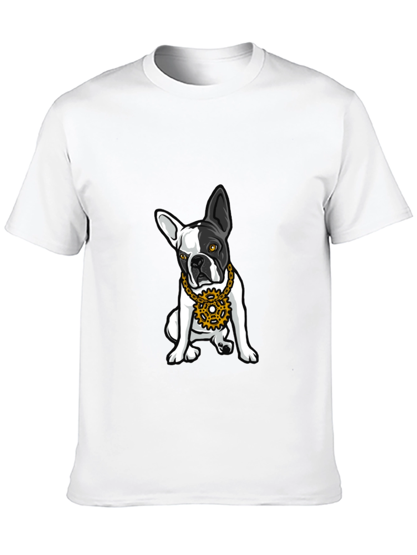 Cool Bulldog Graphic T-Shirt