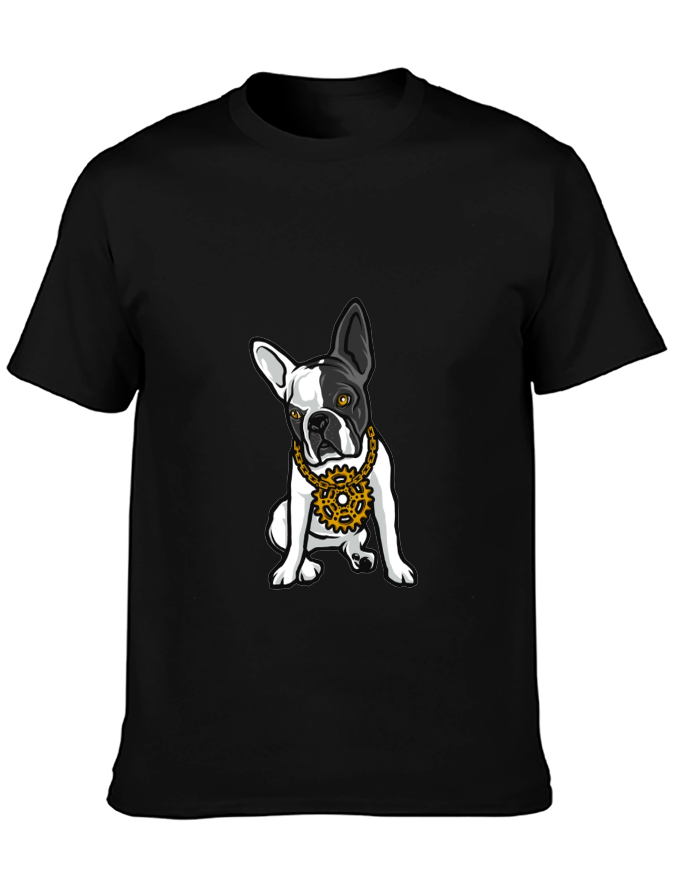 Cool Bulldog Graphic T-Shirt