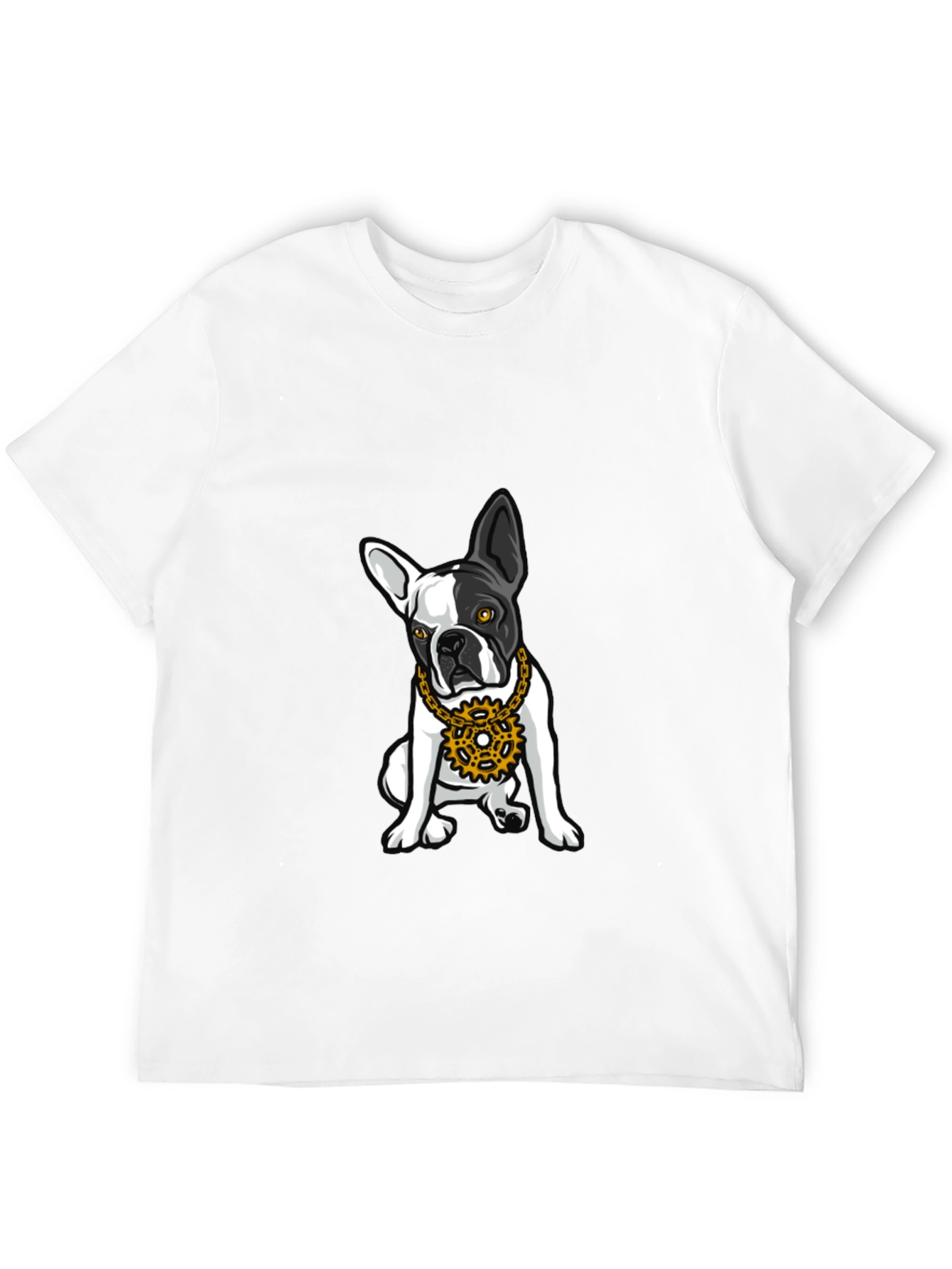 Cool Bulldog Graphic T-Shirt