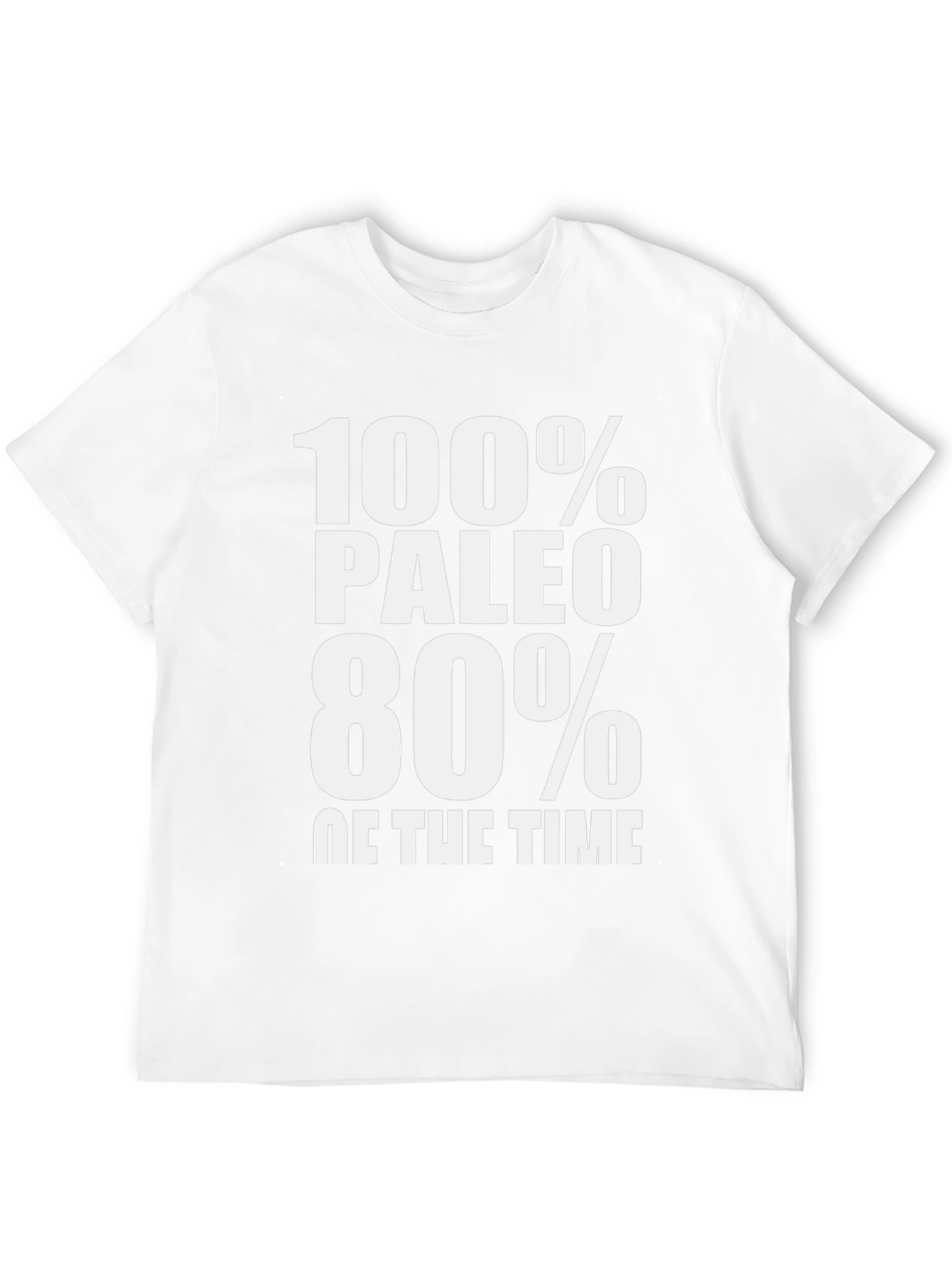 Paleo Diet T-Shirt - Funny Fitness Tee