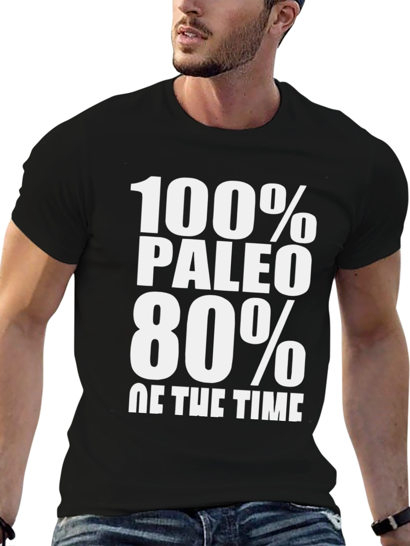 Paleo Diet T-Shirt - Funny Fitness Tee