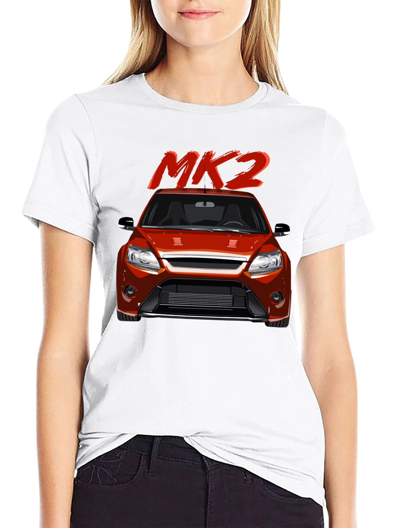 MK2 Car Graphic Tee - Stylish Automotive Apparel