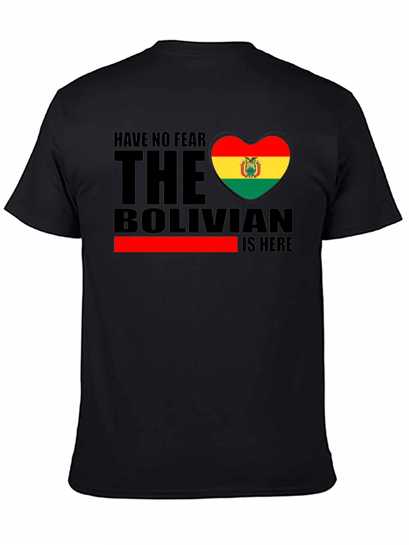 Bolivian Pride Black T-Shirt