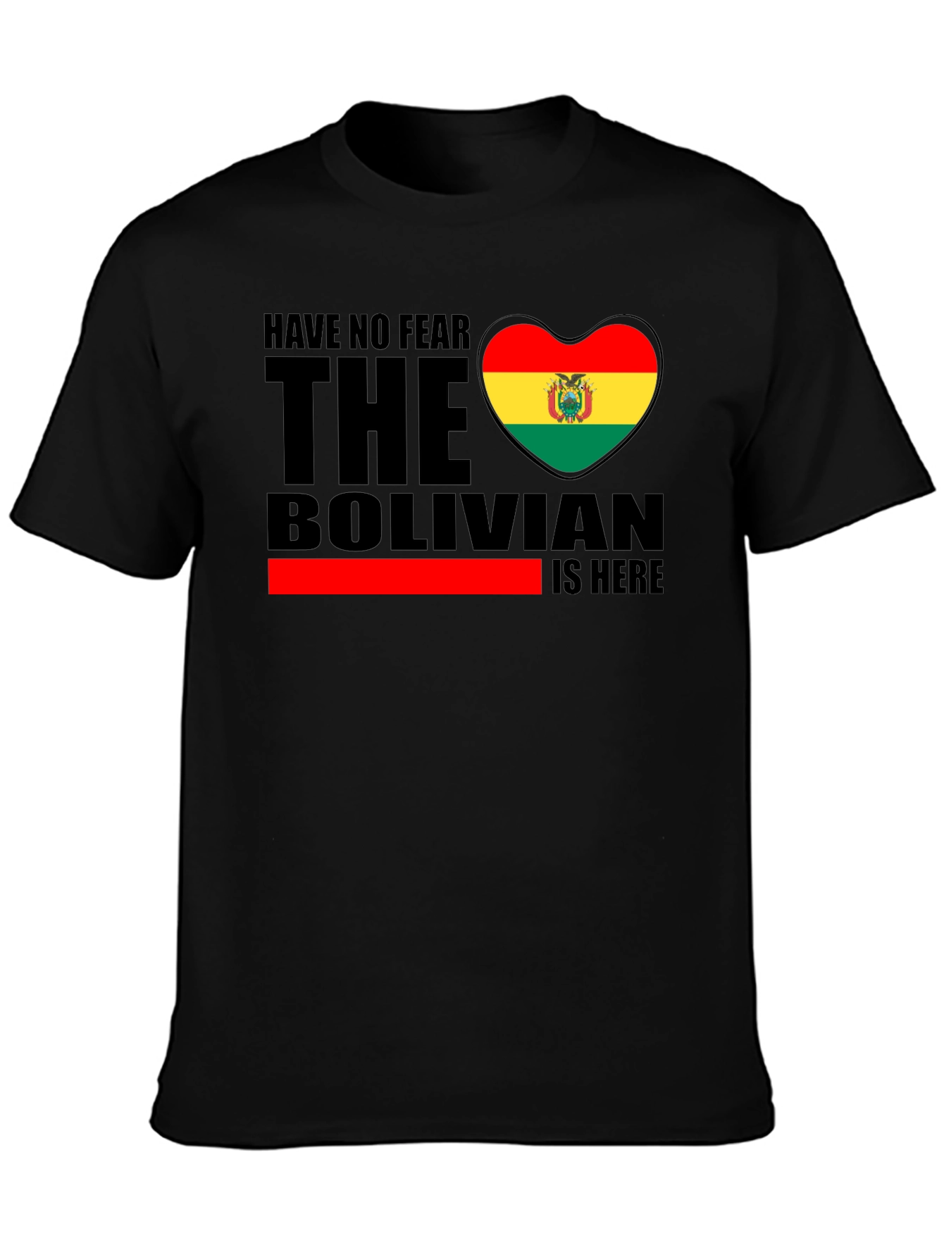 Bolivian Pride Black T-Shirt