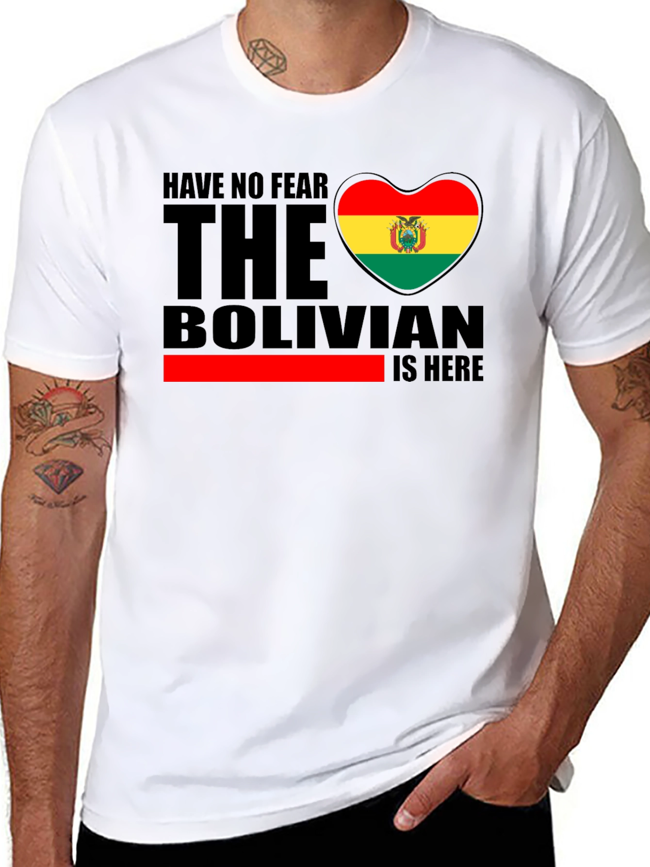 Bolivian Pride Black T-Shirt