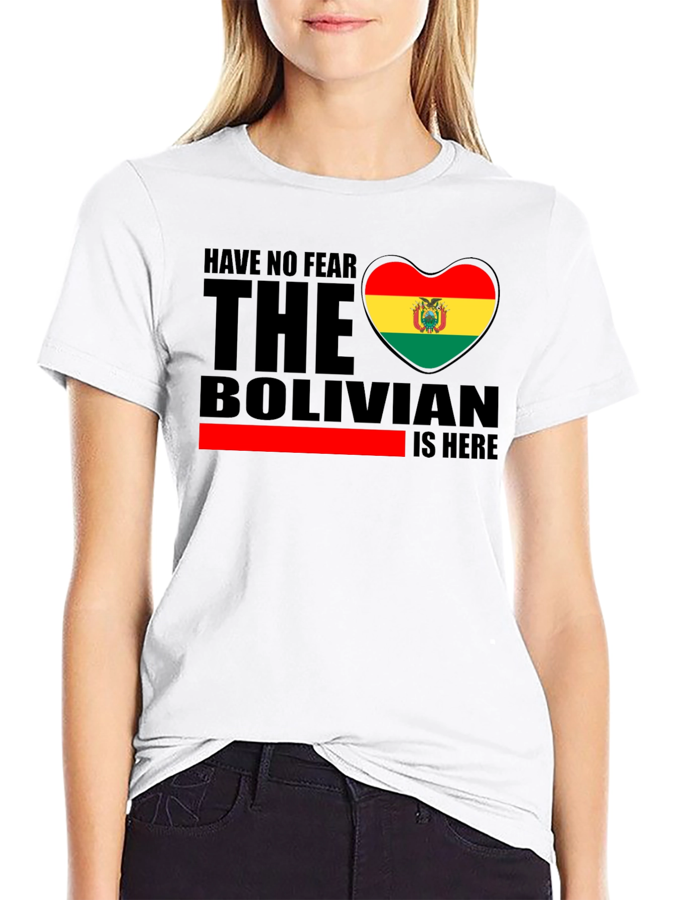 Bolivian Pride Black T-Shirt