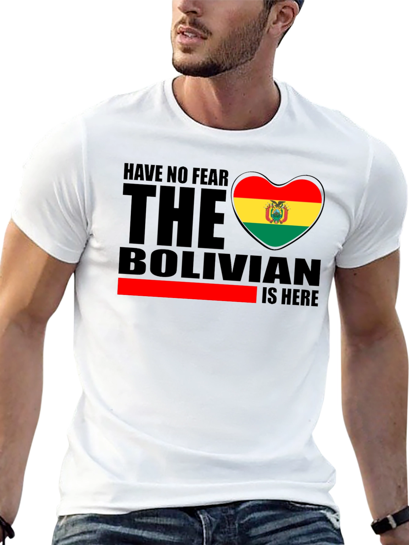 Bolivian Pride Black T-Shirt